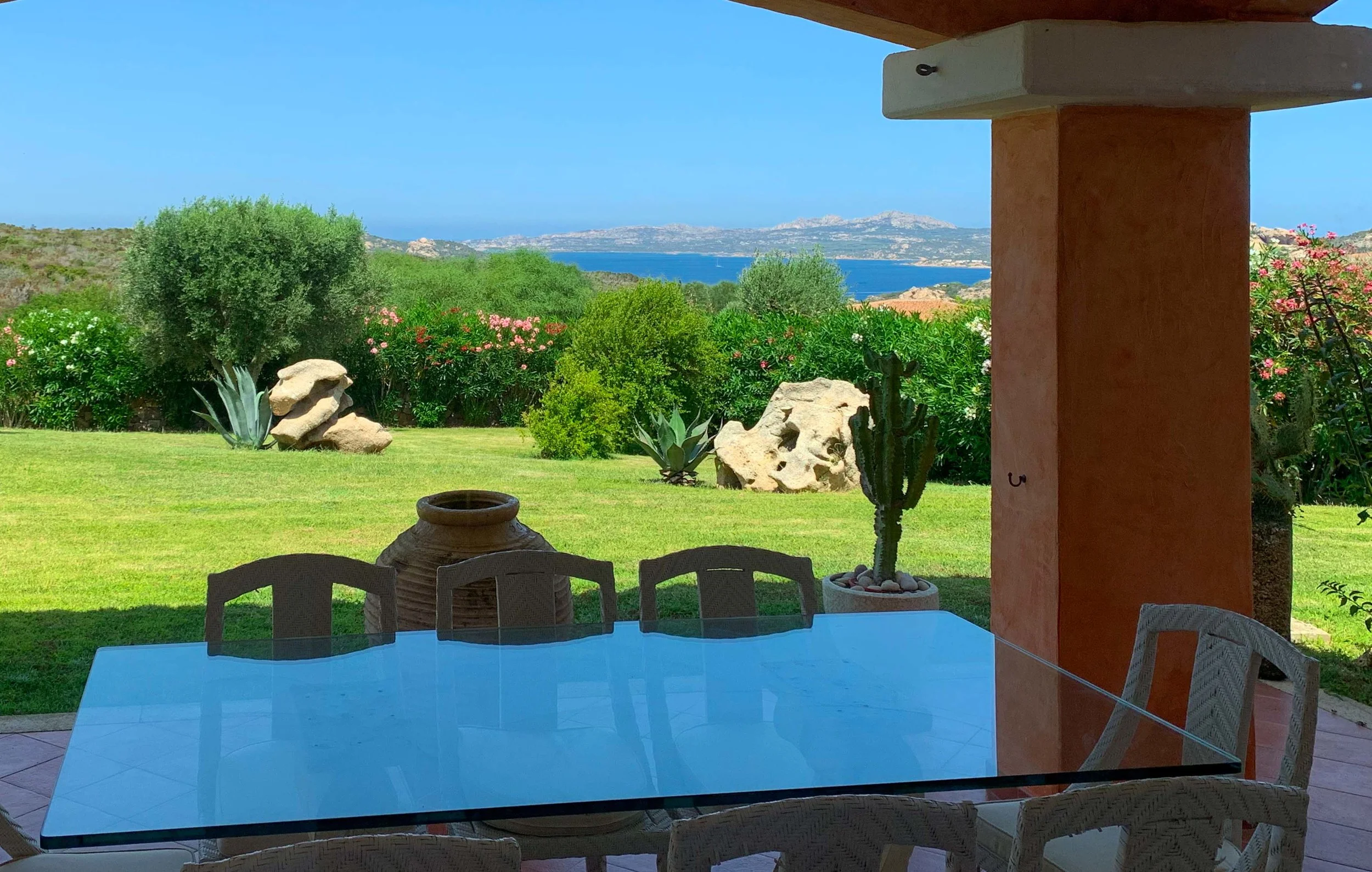 Entrance gates of luxury villa