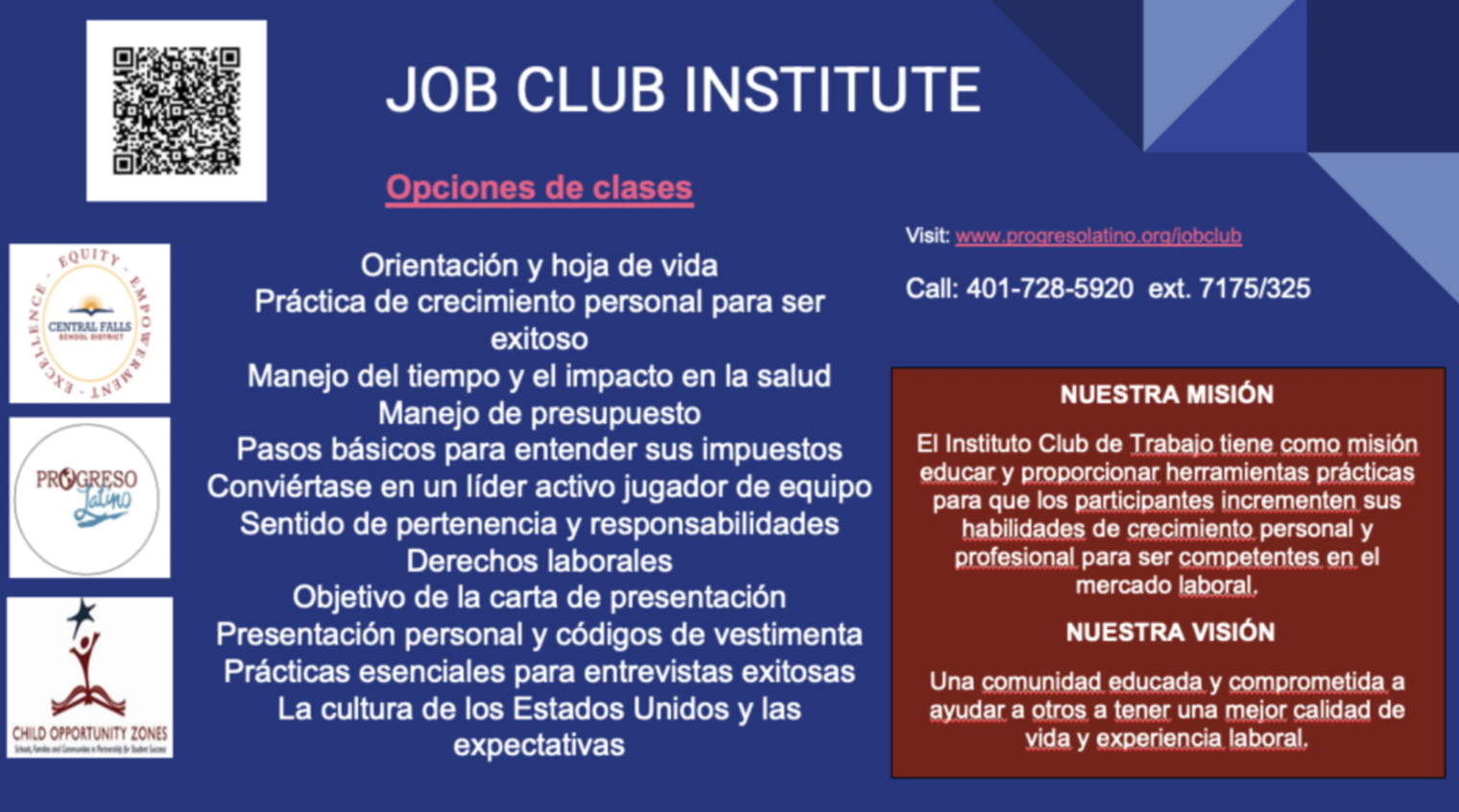 Job Club — Progreso Latino