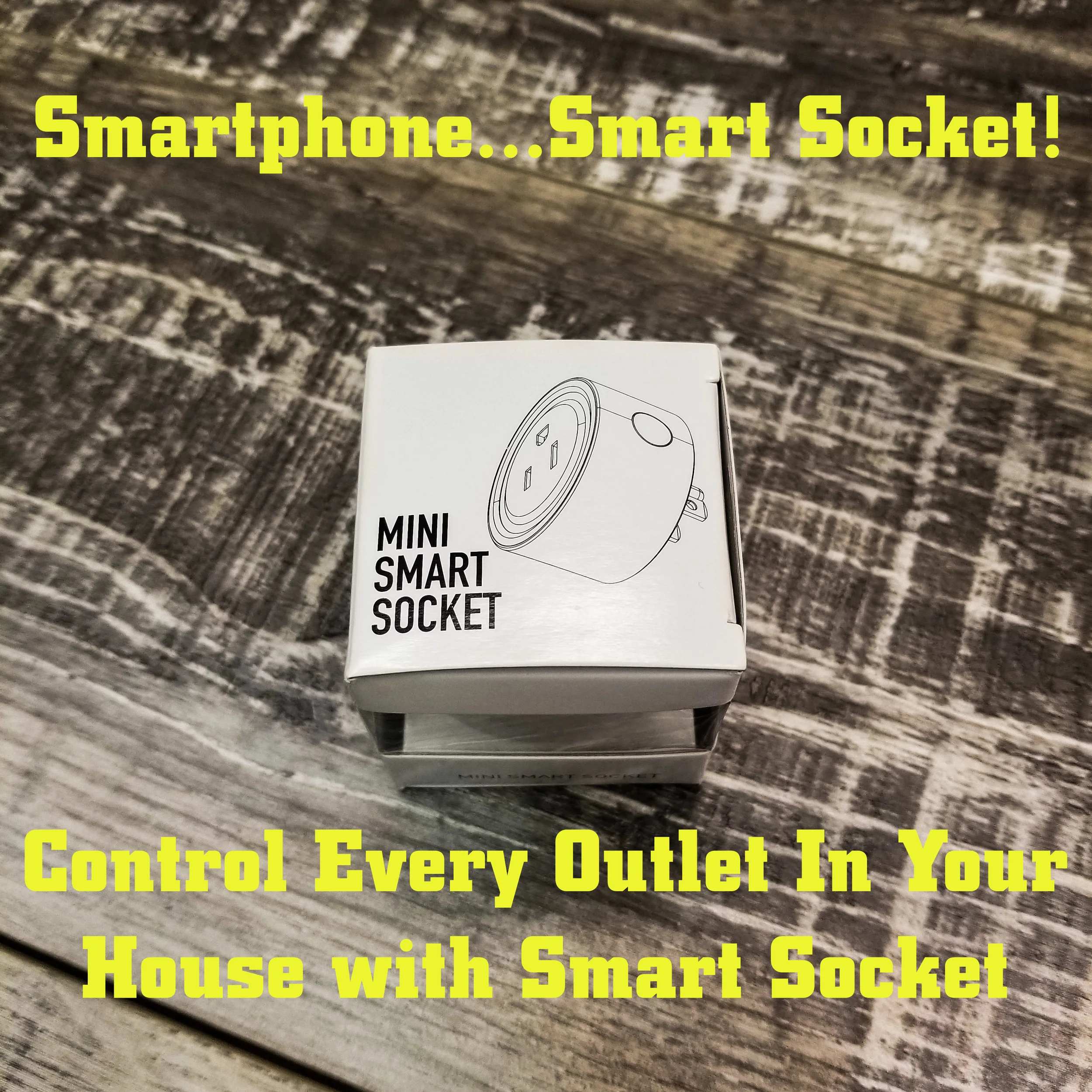 If you can plug into it, you can control it with this Smart Socket.