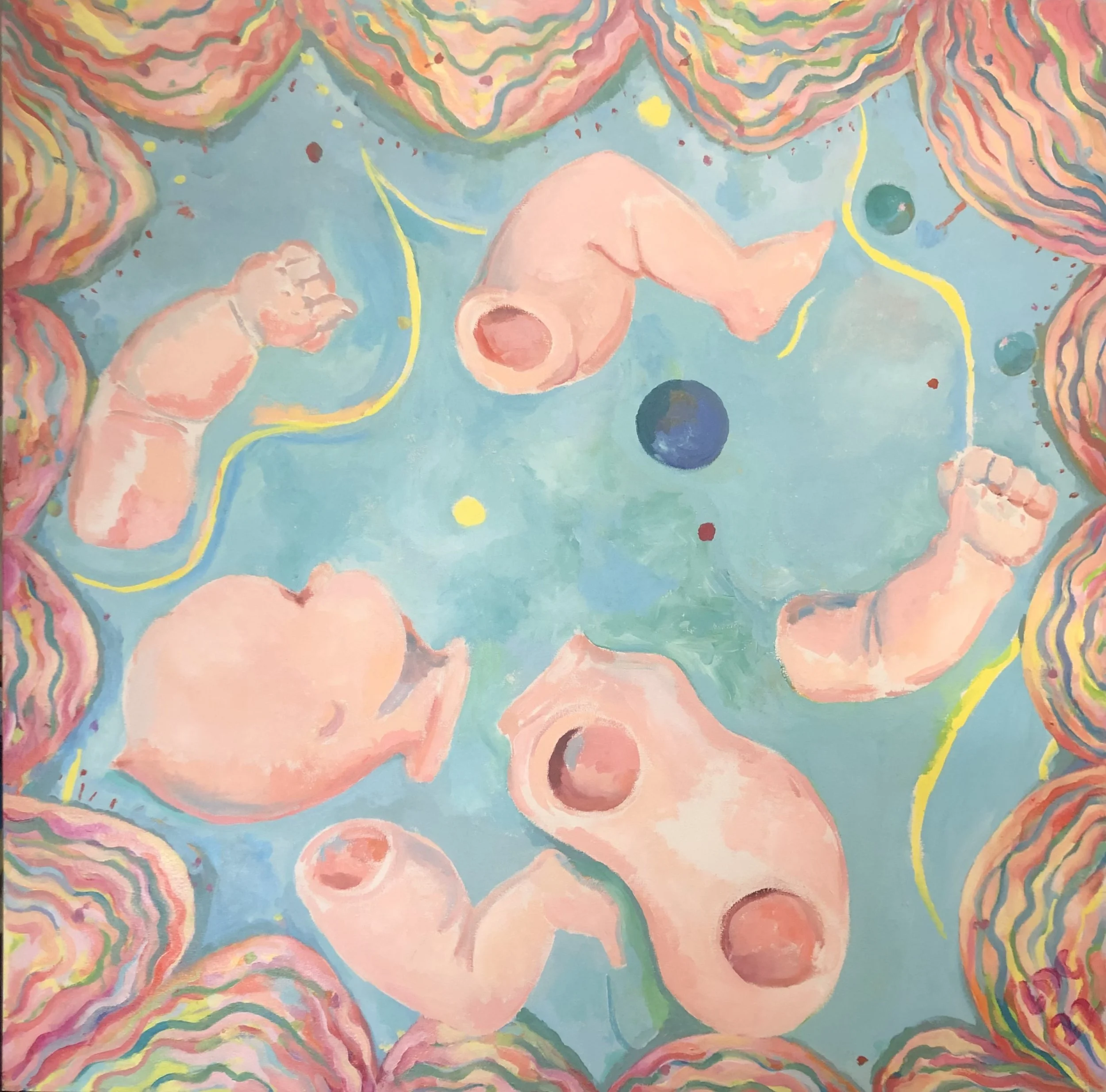 Who is watching the baby