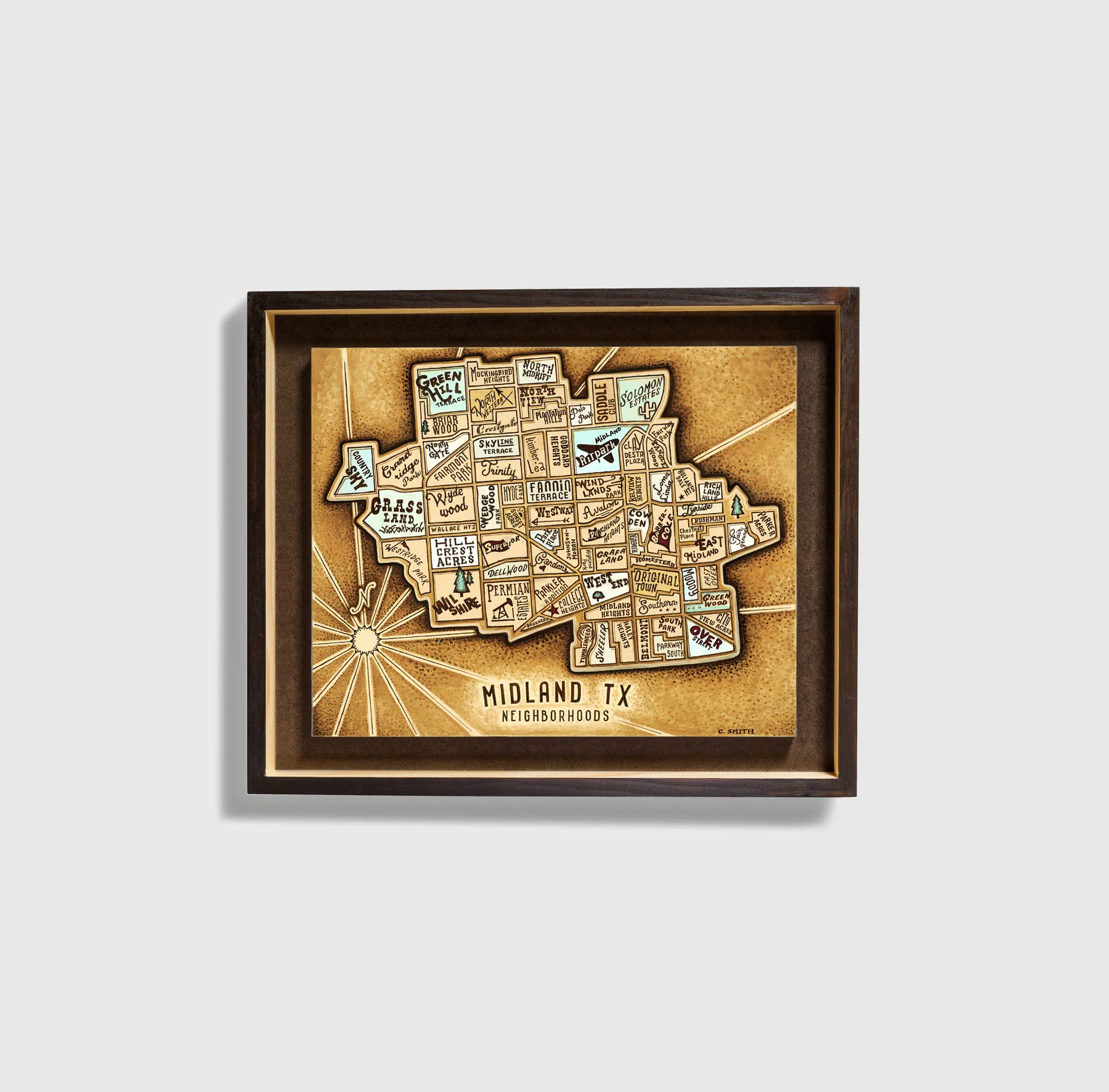 Midland Tx Neighborhoods Map