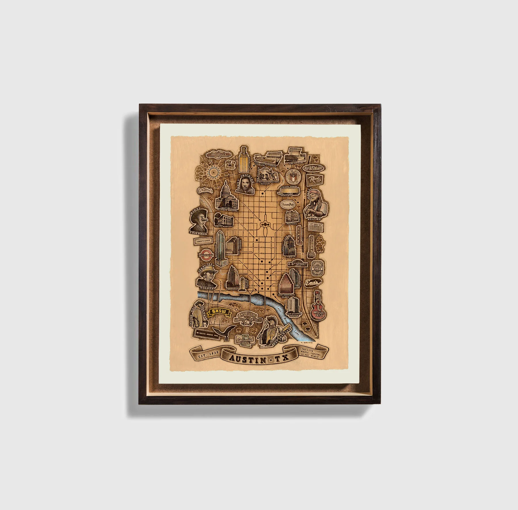 Austin Tx Map: Austin Music Scene