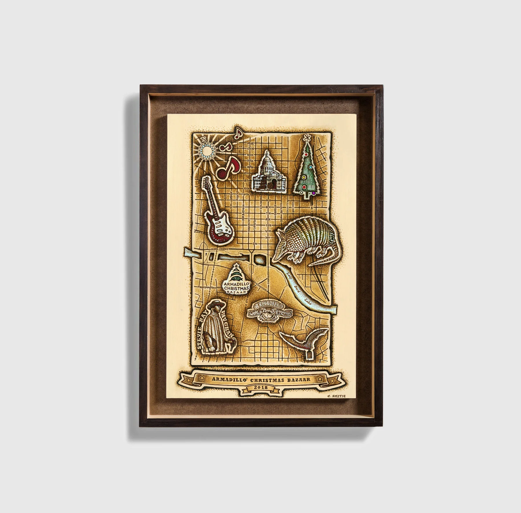 Armadillo Christmas Bazaar 2018 Poster