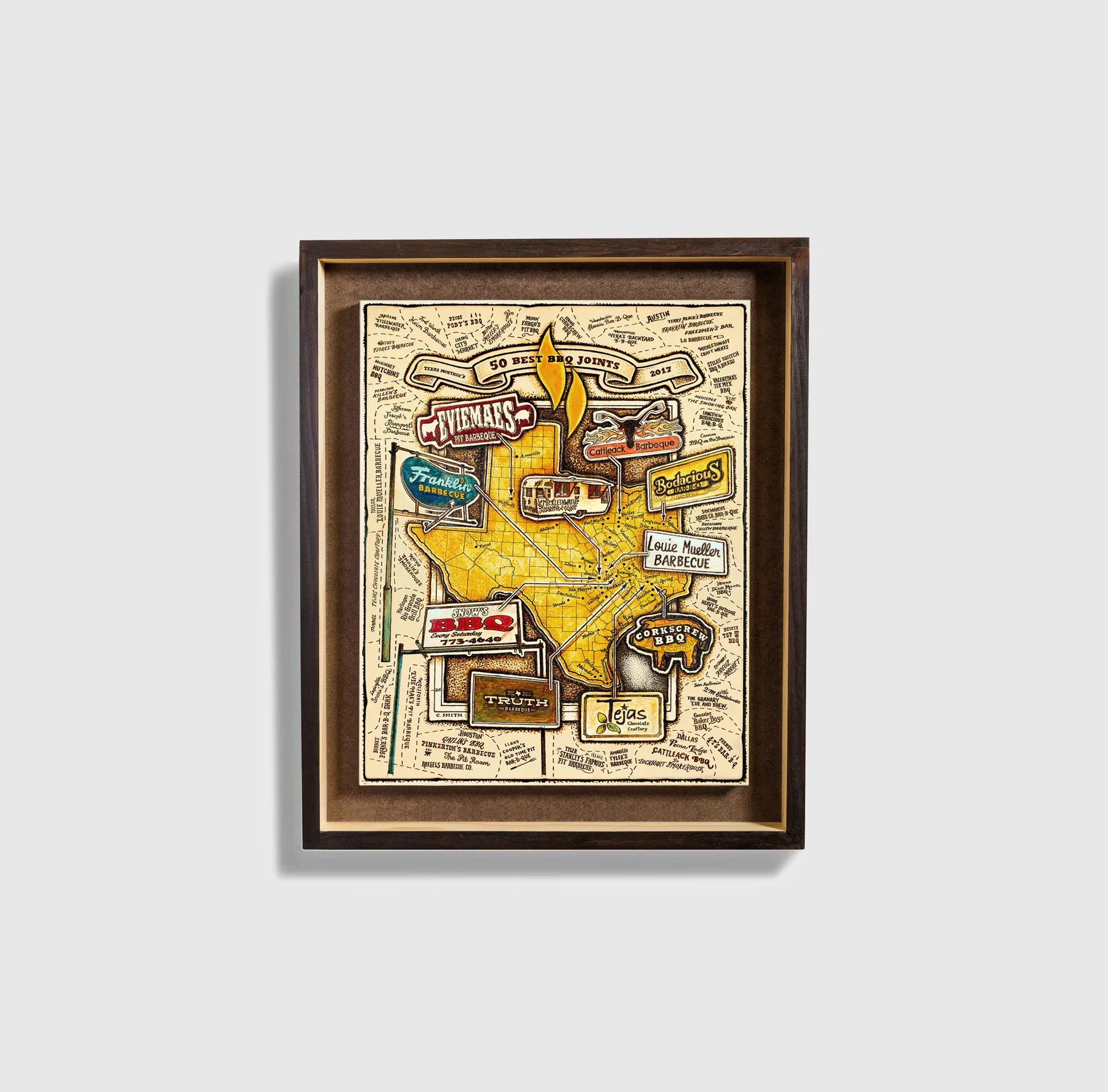 Texas Monthly's 50 Best BBQ Joints 2017