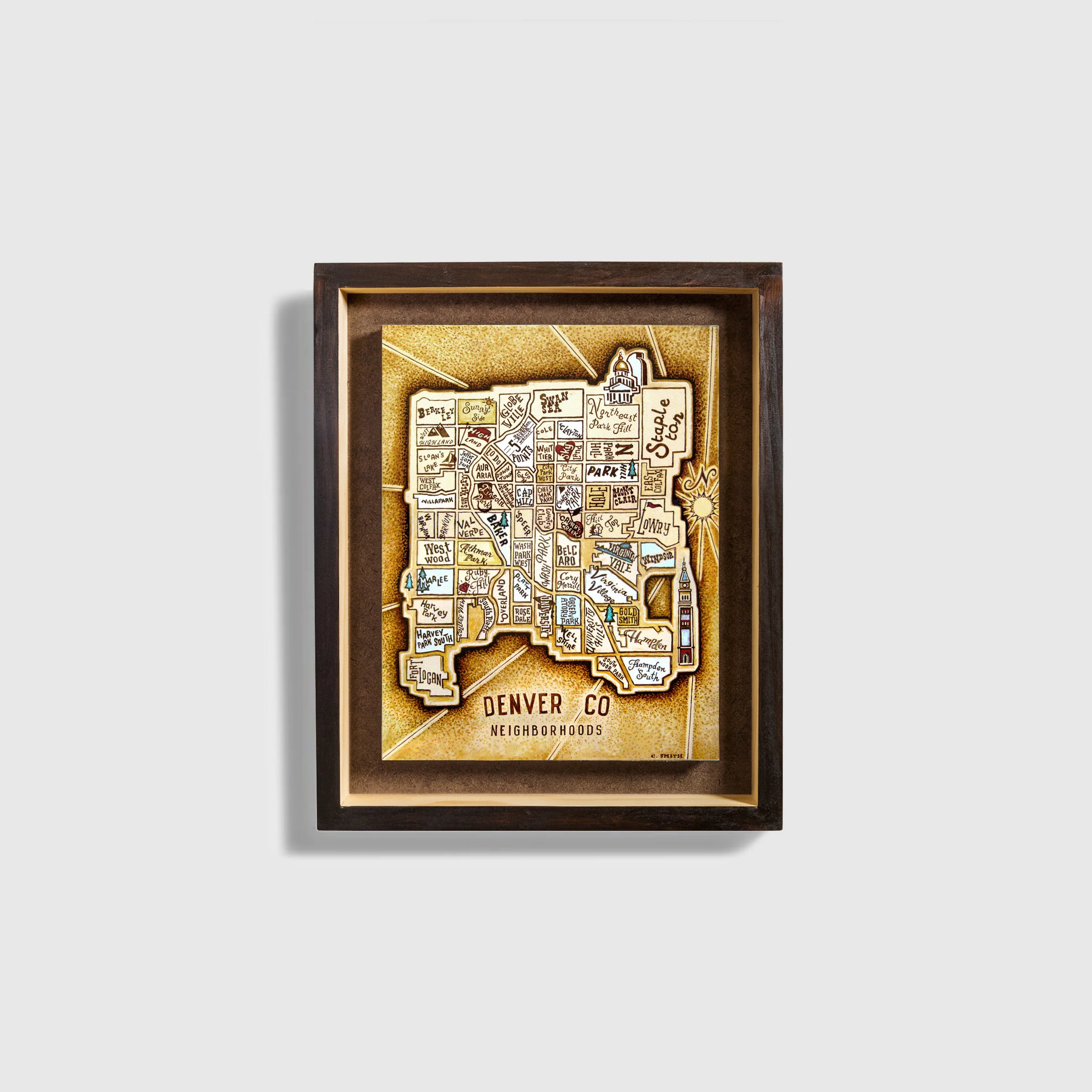 Denver Neighborhoods Map