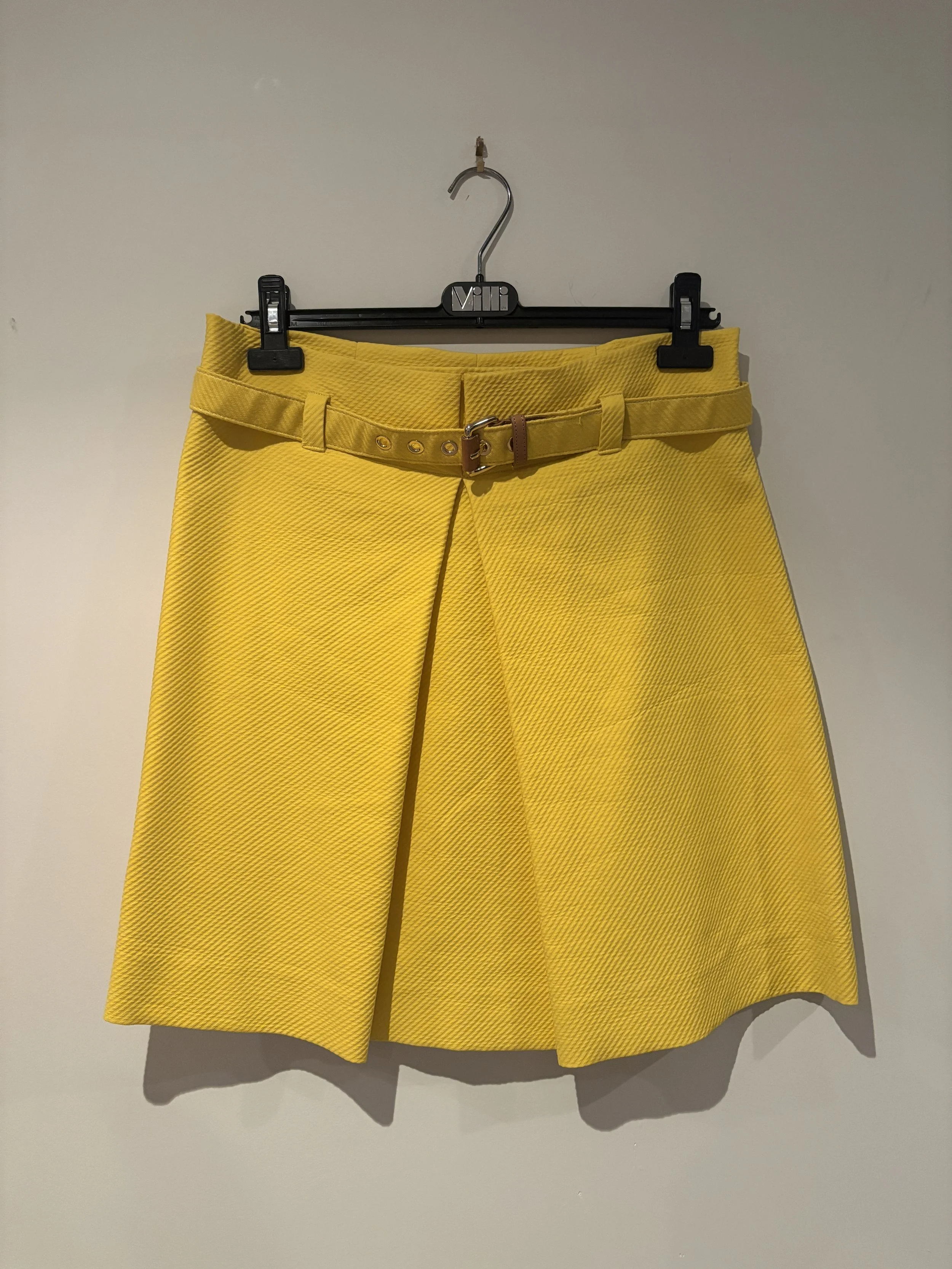 MOSCHINO COUTURE YELLOW SKIRT
