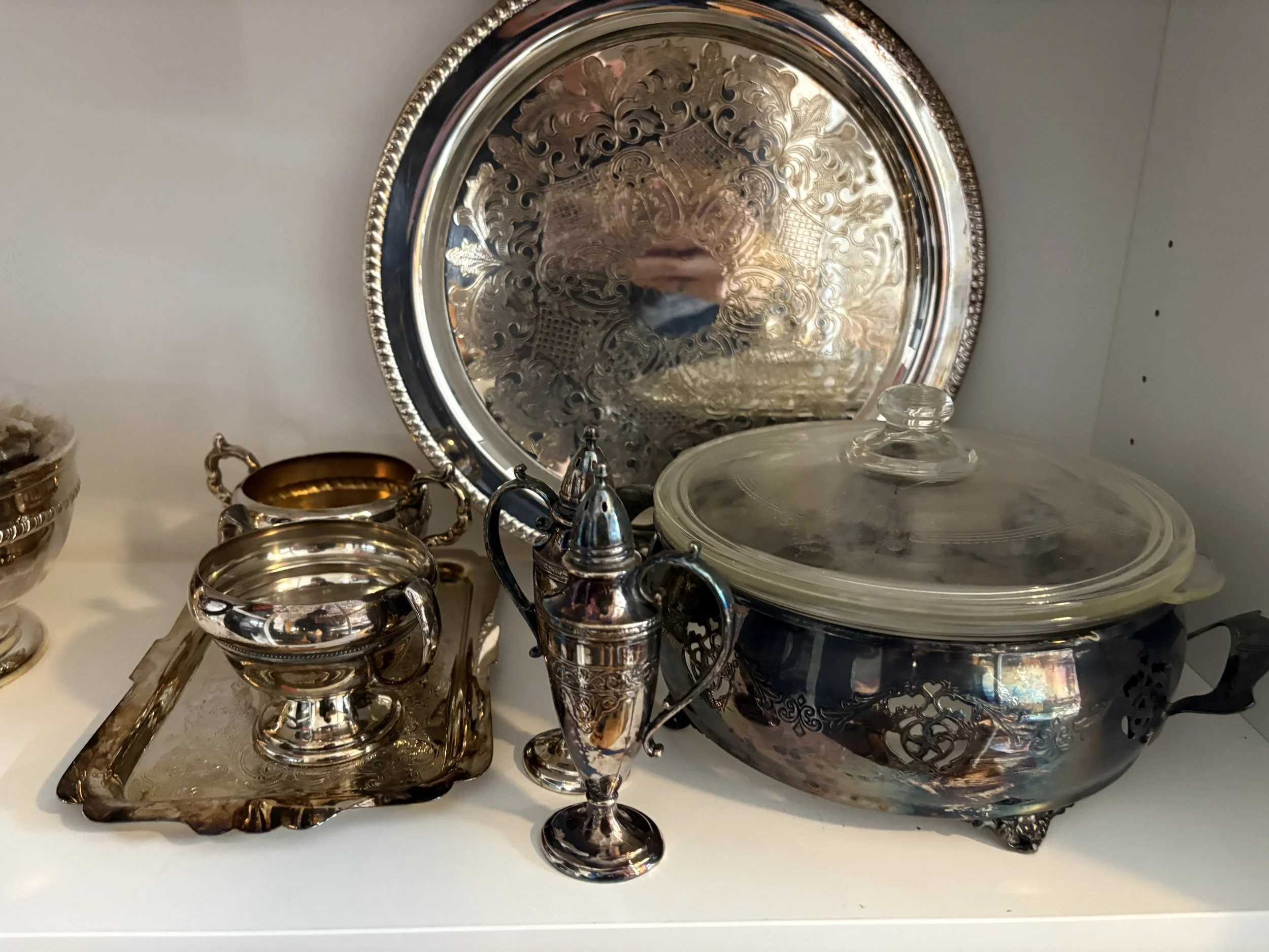 Silver Plated Entertaining Set