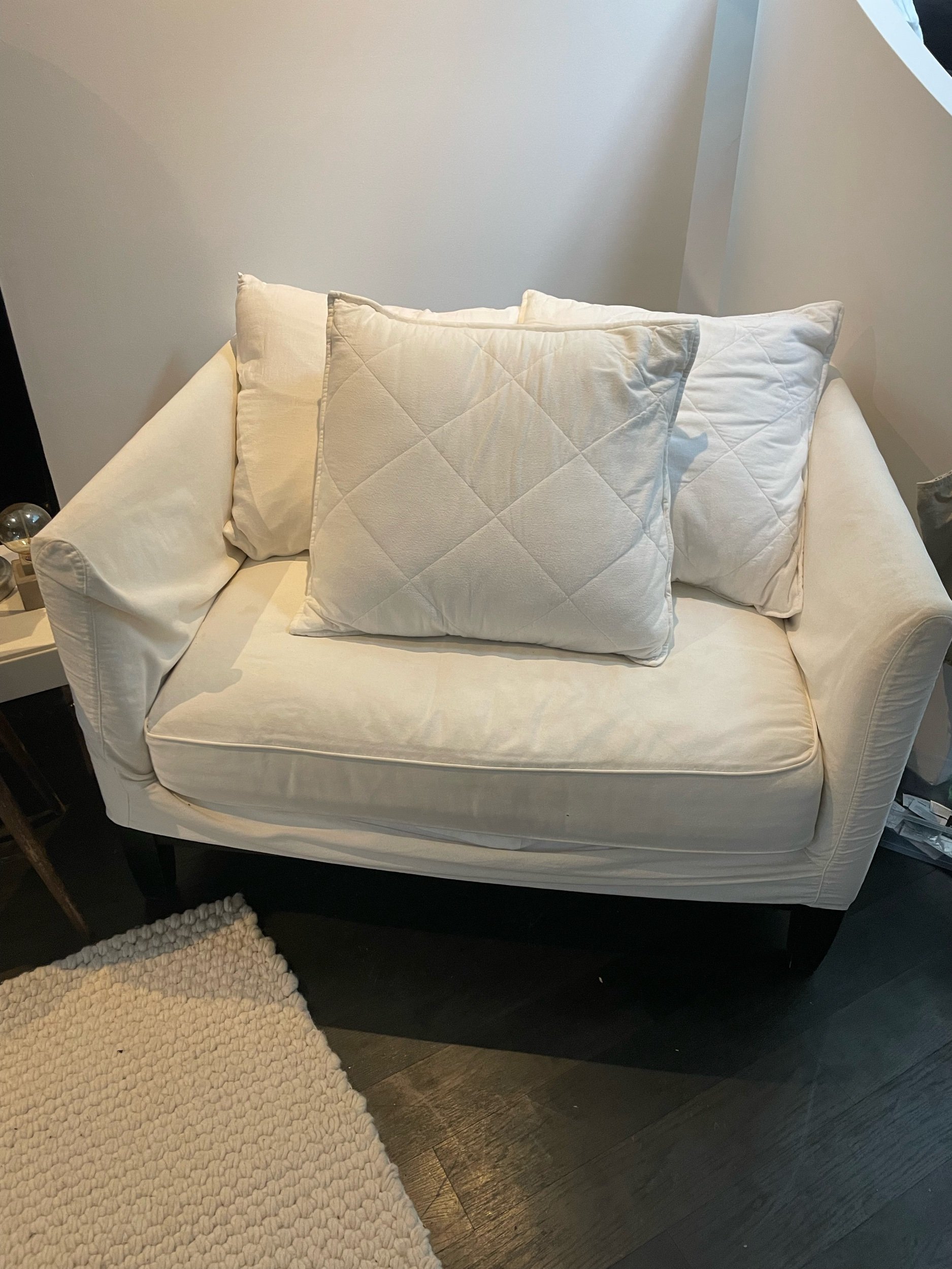 Bernhardt Slip Cover Love Seat