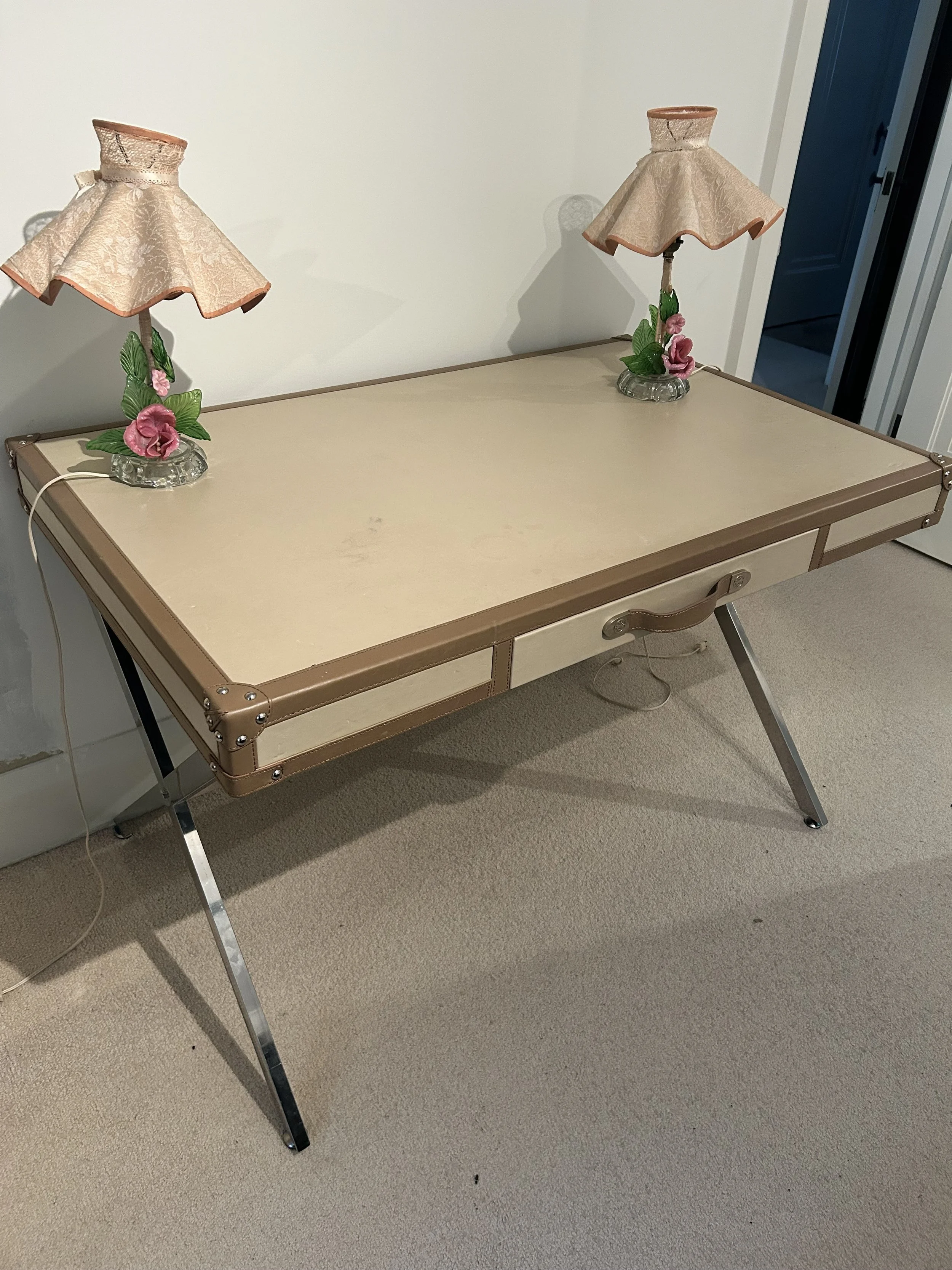 Beige Desk $150
