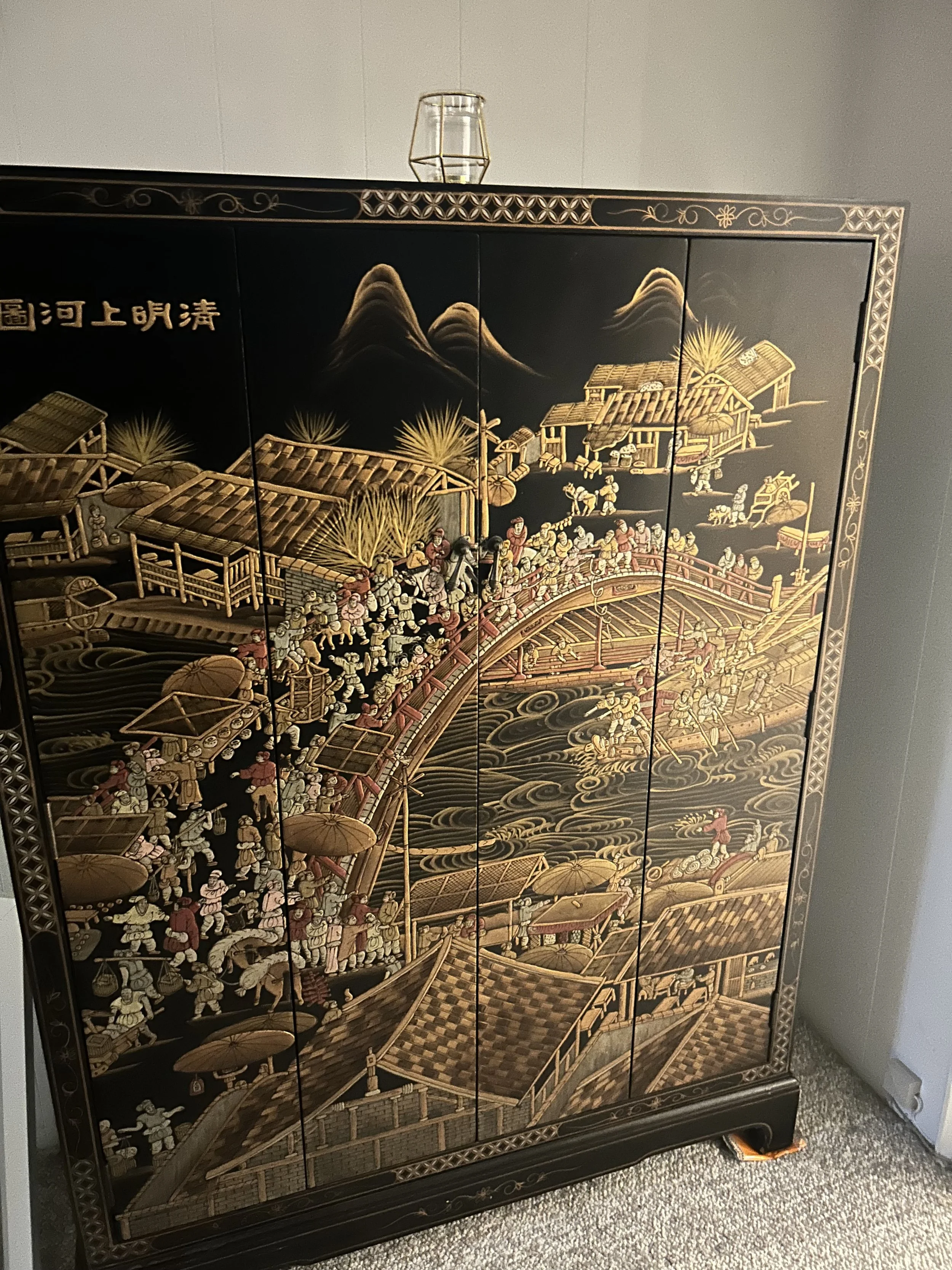 Oriental Cabinet $250