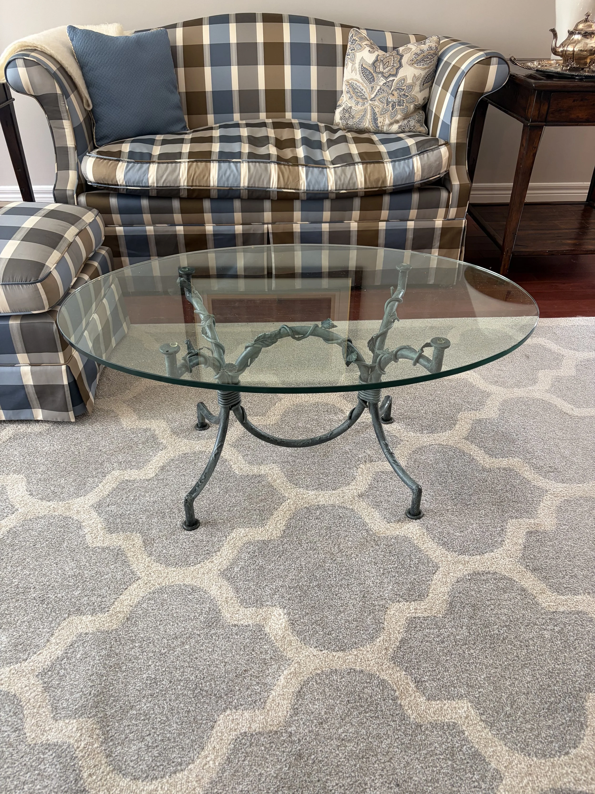 Glass Coffee Table $65