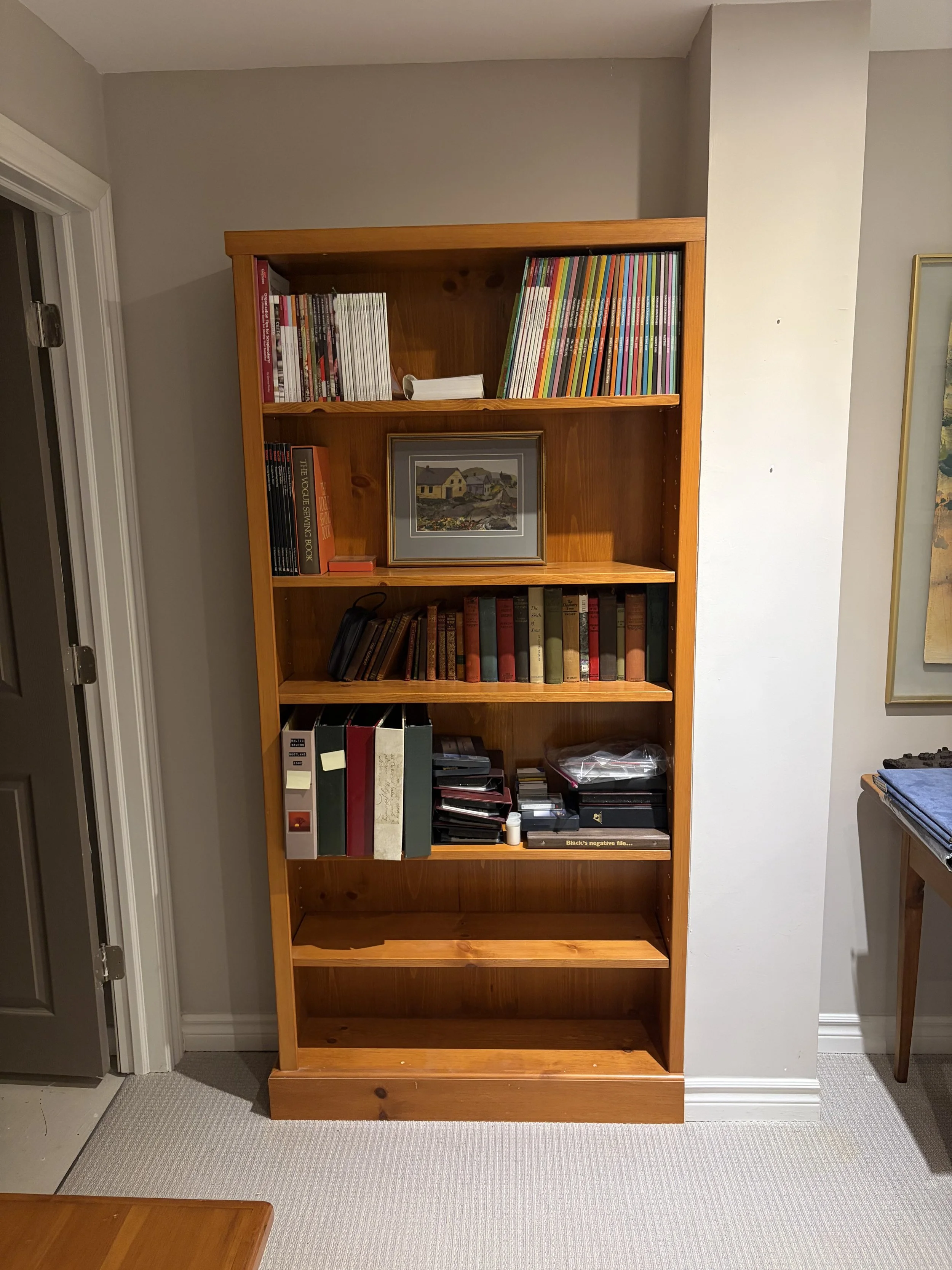 4 Pine Bookshelves $50 Each