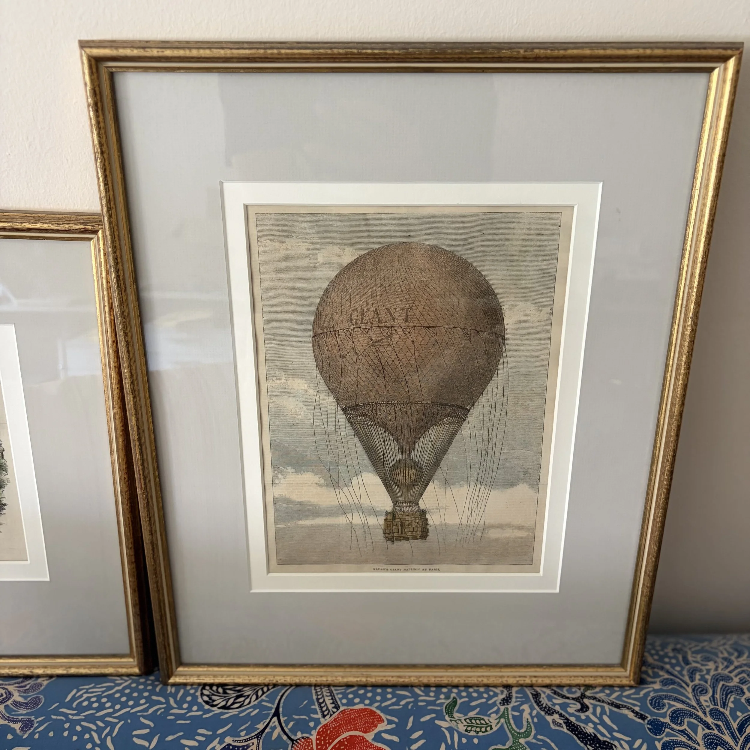 Set of 4 Air Balloon Art Prints
