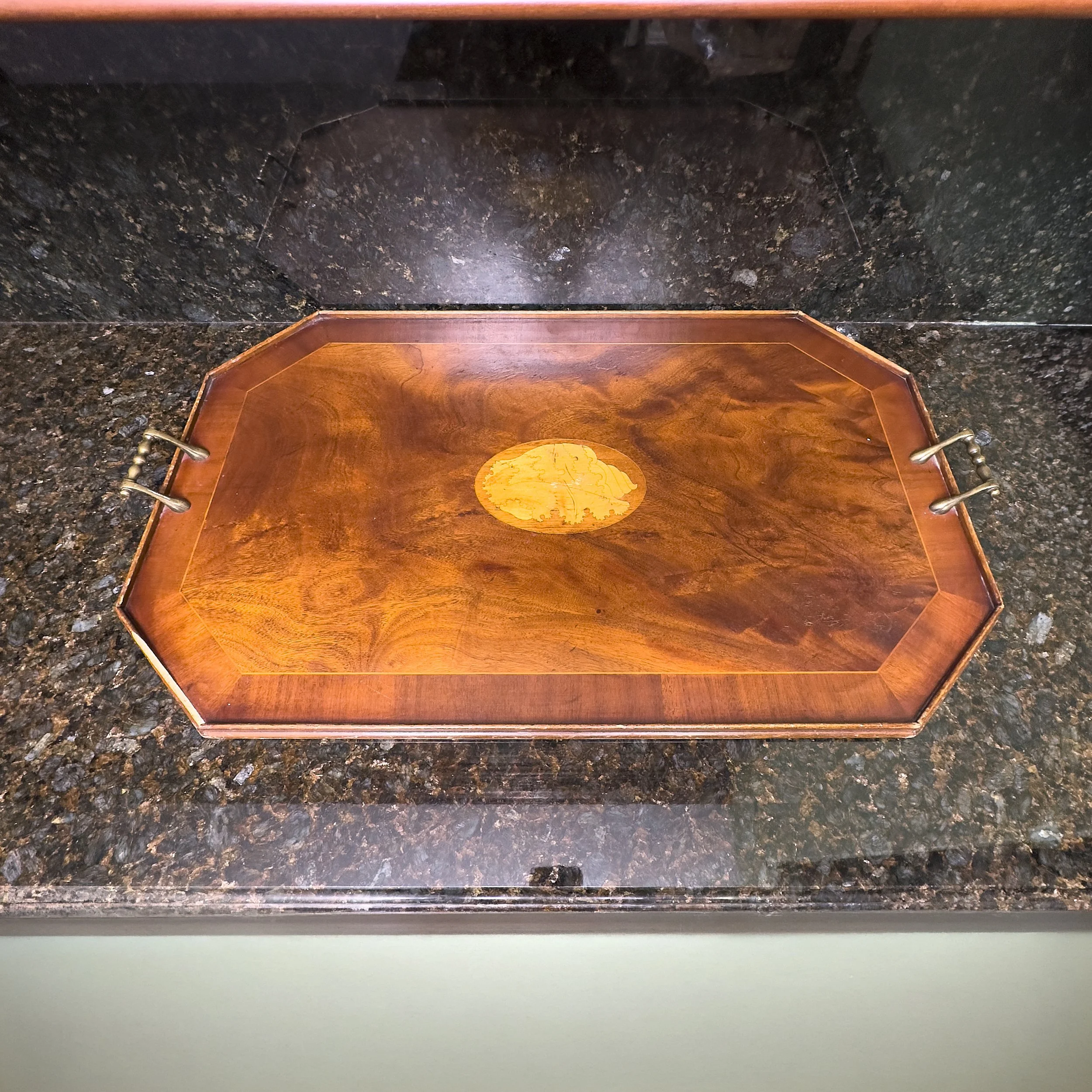 Inlaid Wood Tray