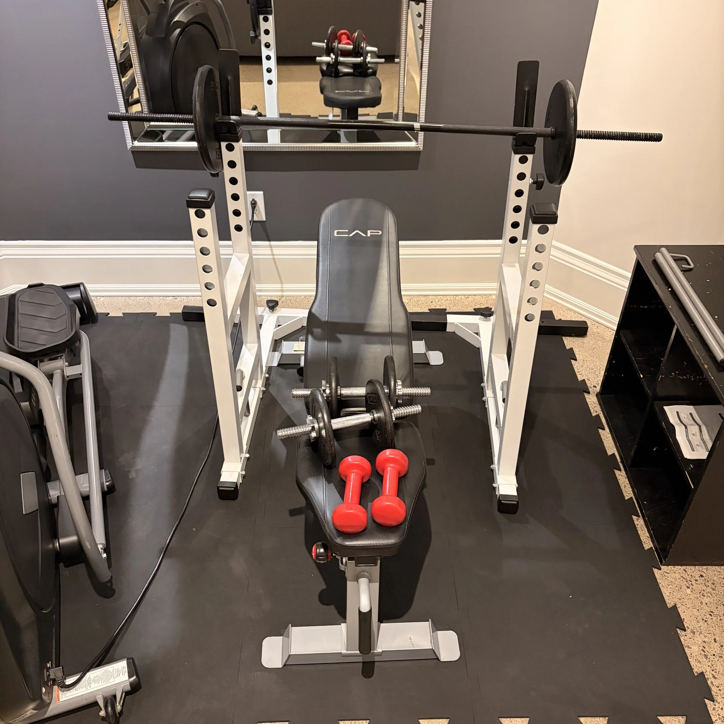 Weight Bench & Work Out Set