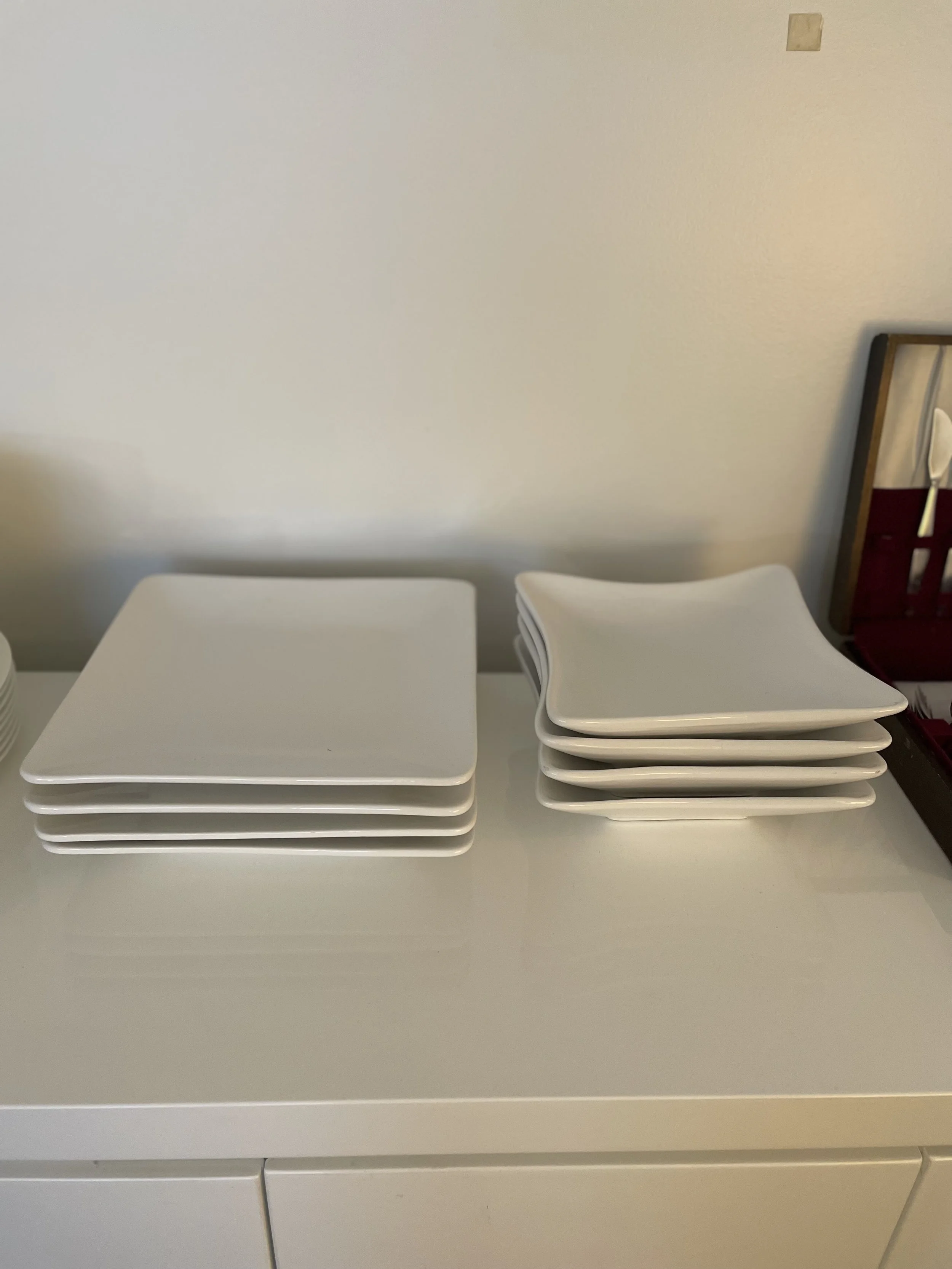 Set of Italian Dishes