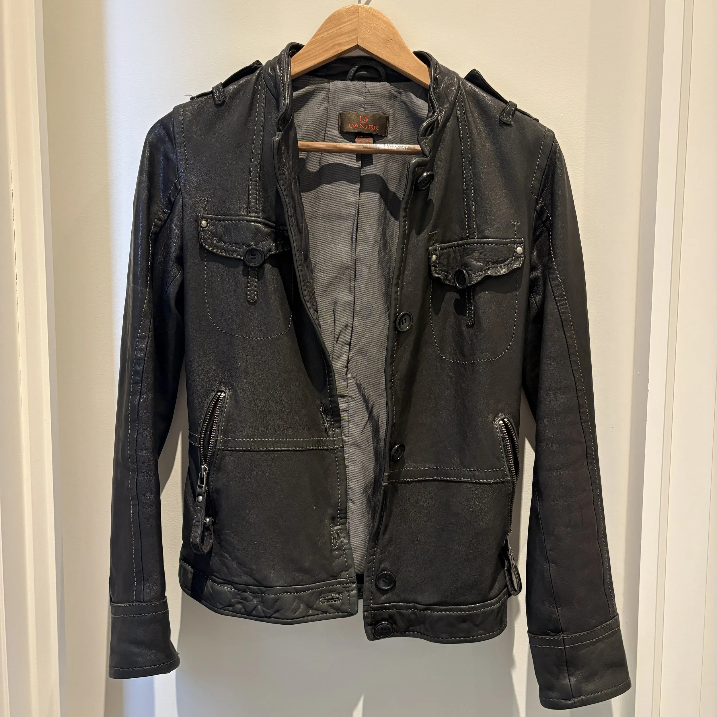 Danier Lightweight Leather Jacket