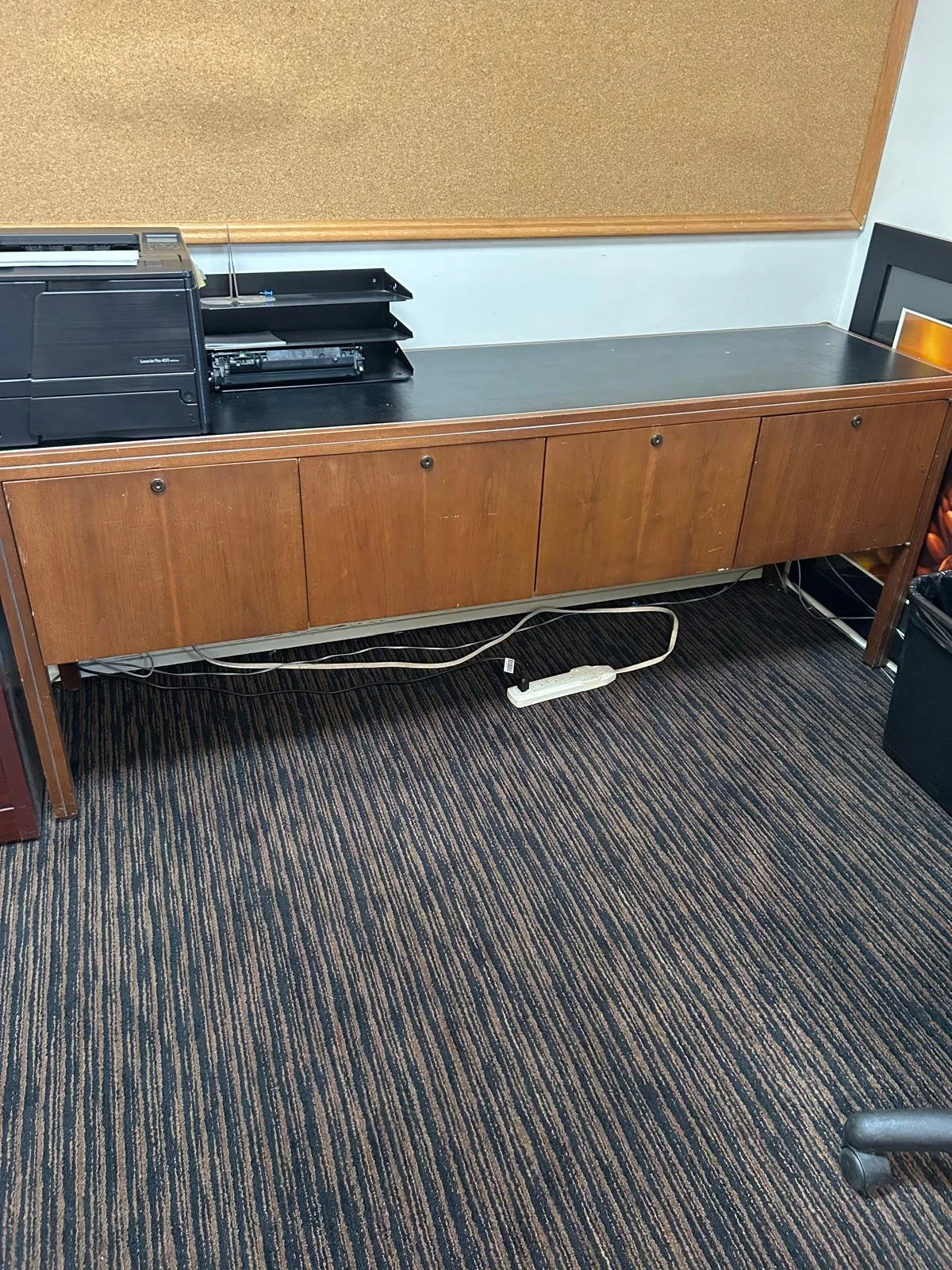 Filing Cabinet Measures: 6ft L x 18.5 W x 27.5” H