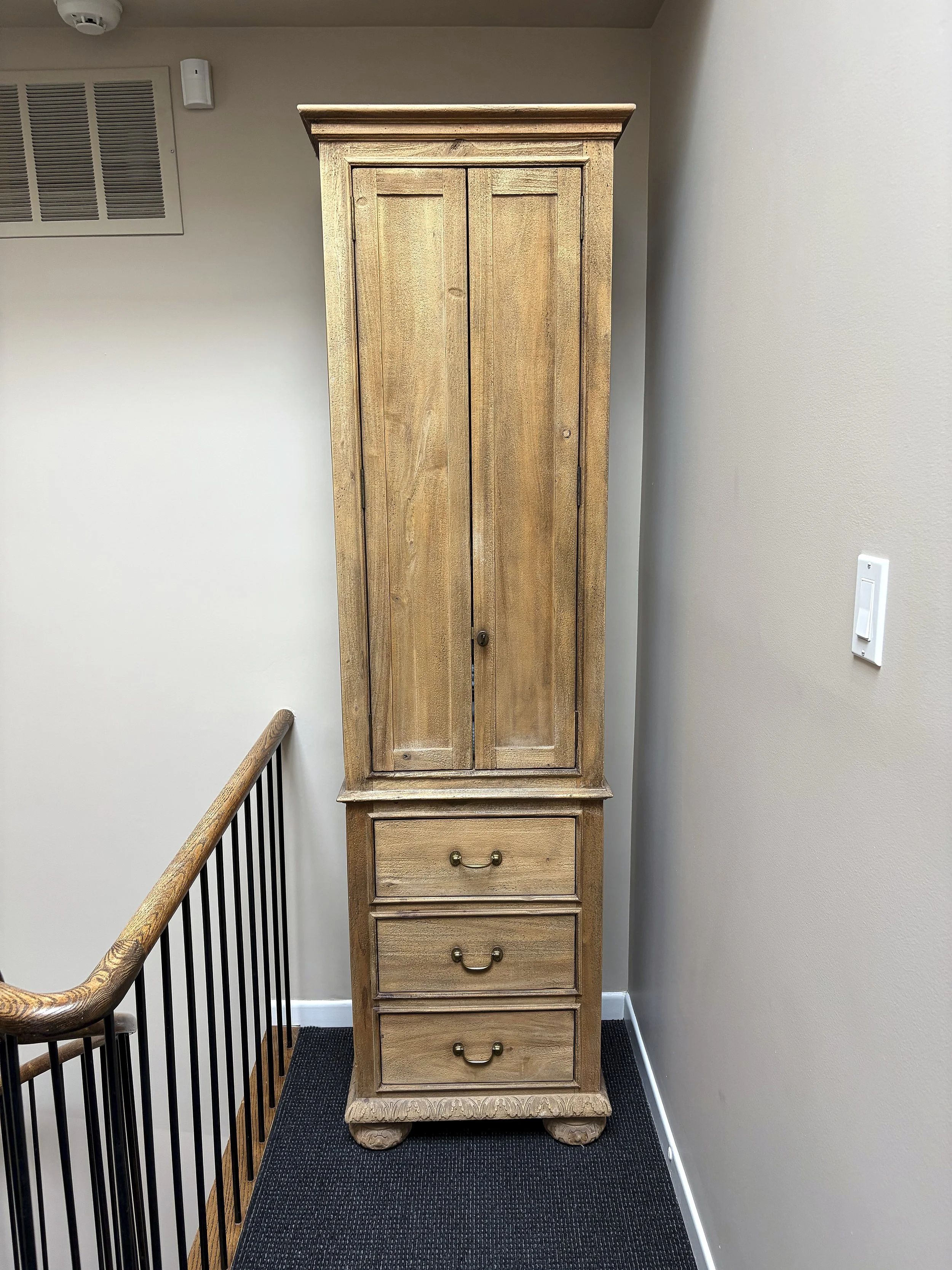 Slim Restoration Hardware Cabinet