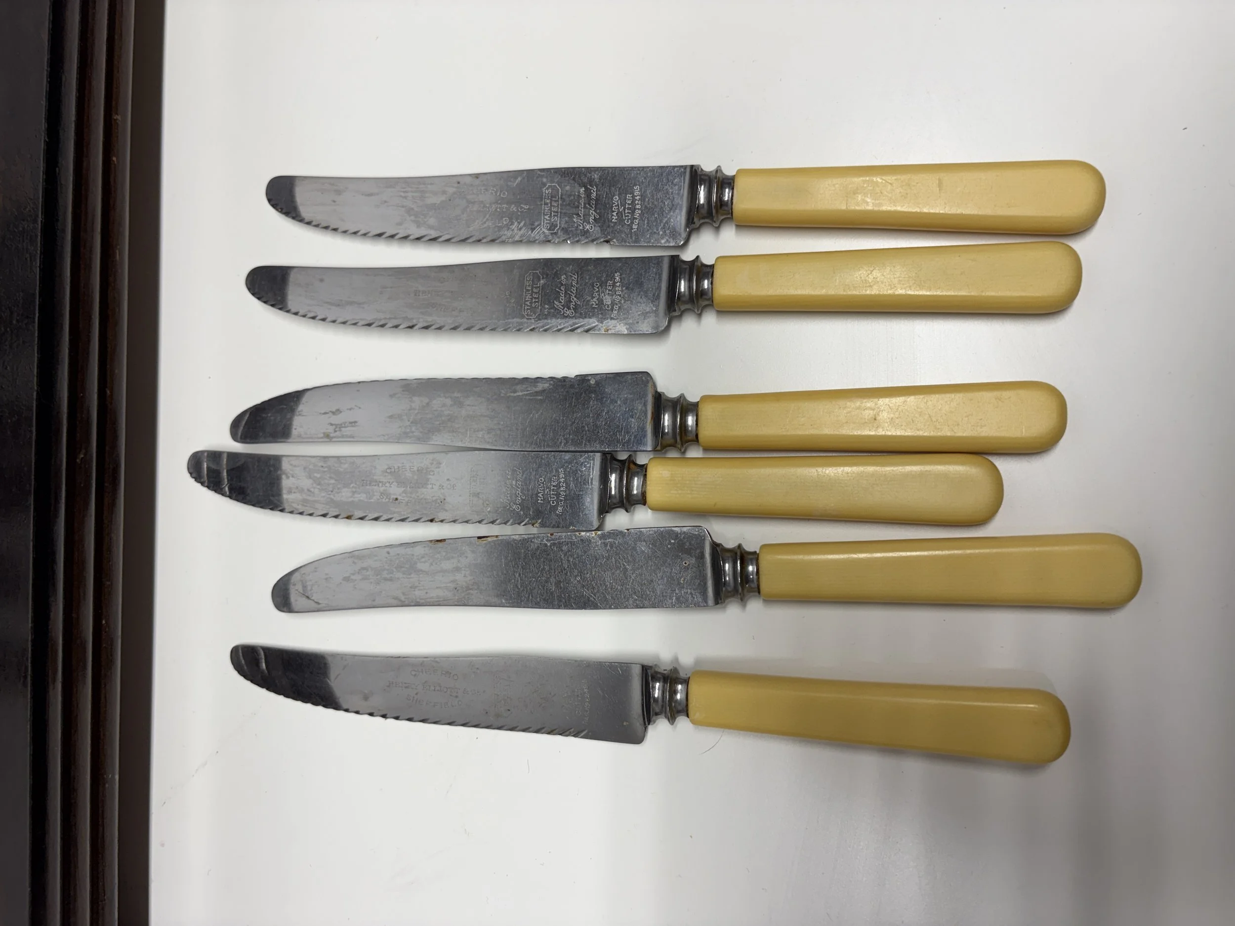Vintage Butter Knife Set