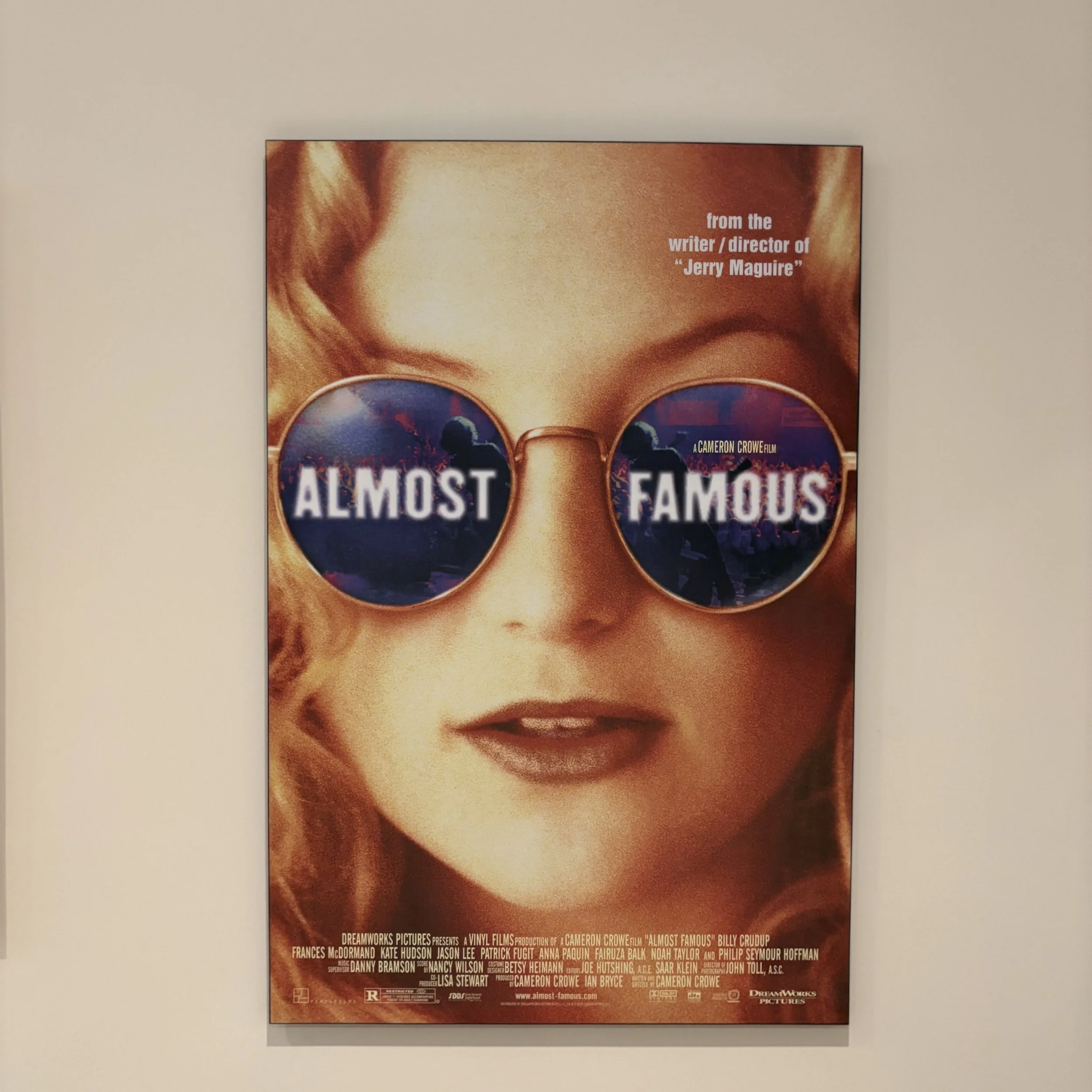 Vintage Almost Famous Movie Poster
