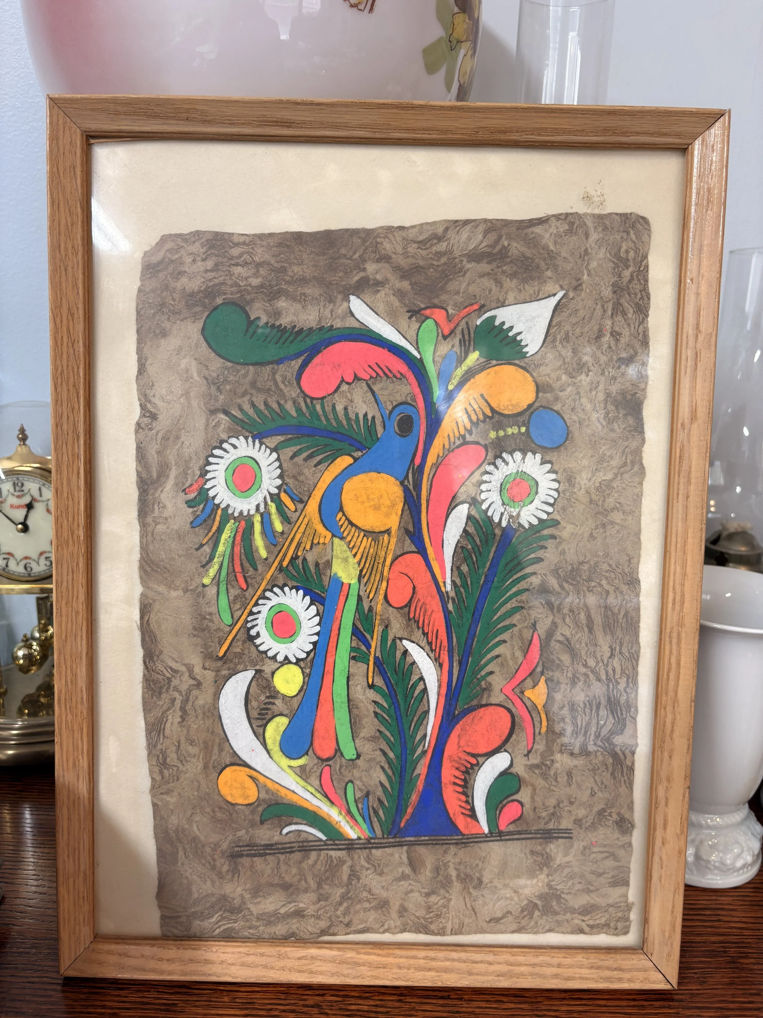 Vibrant Abstract Framed Art