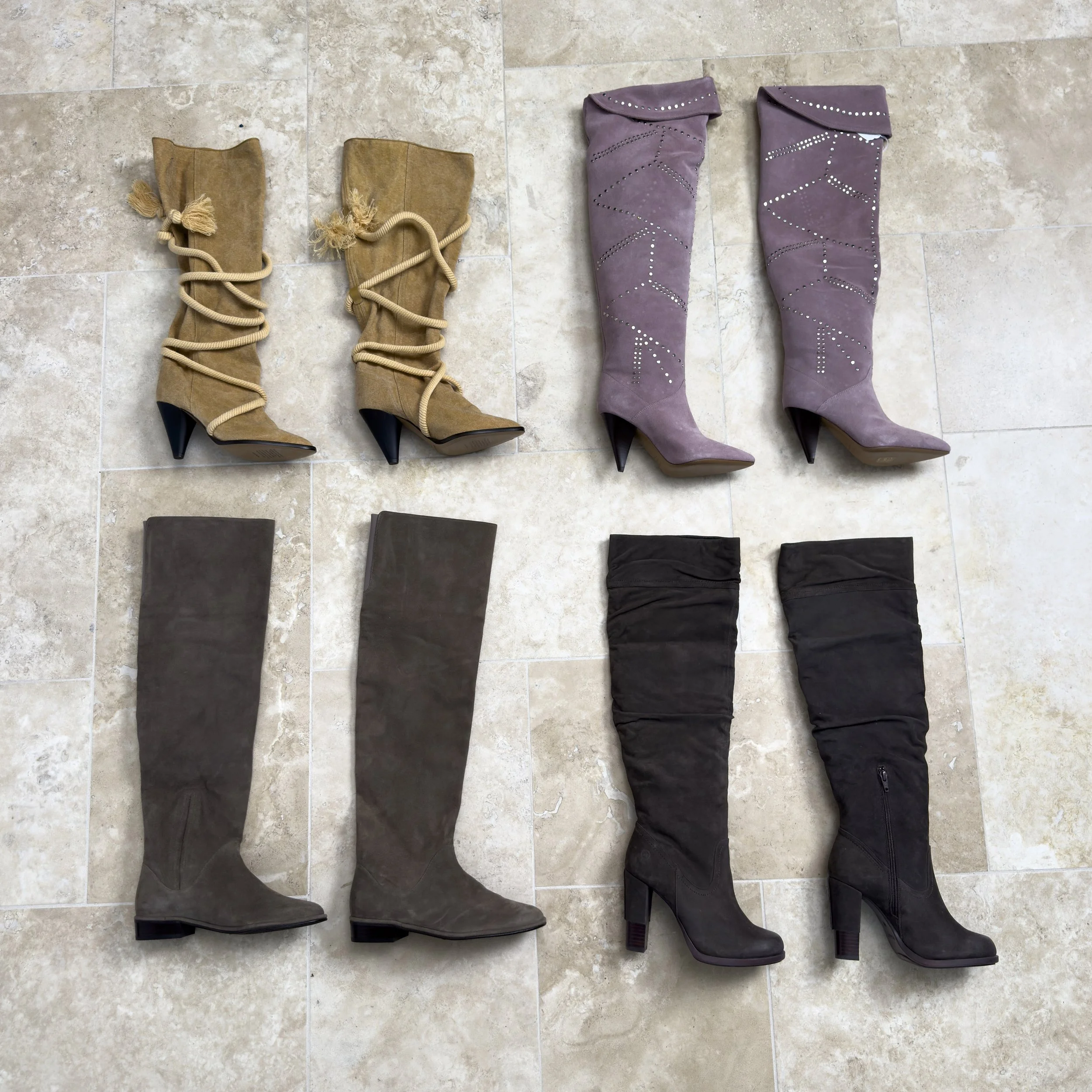 Lot of Designer Boots