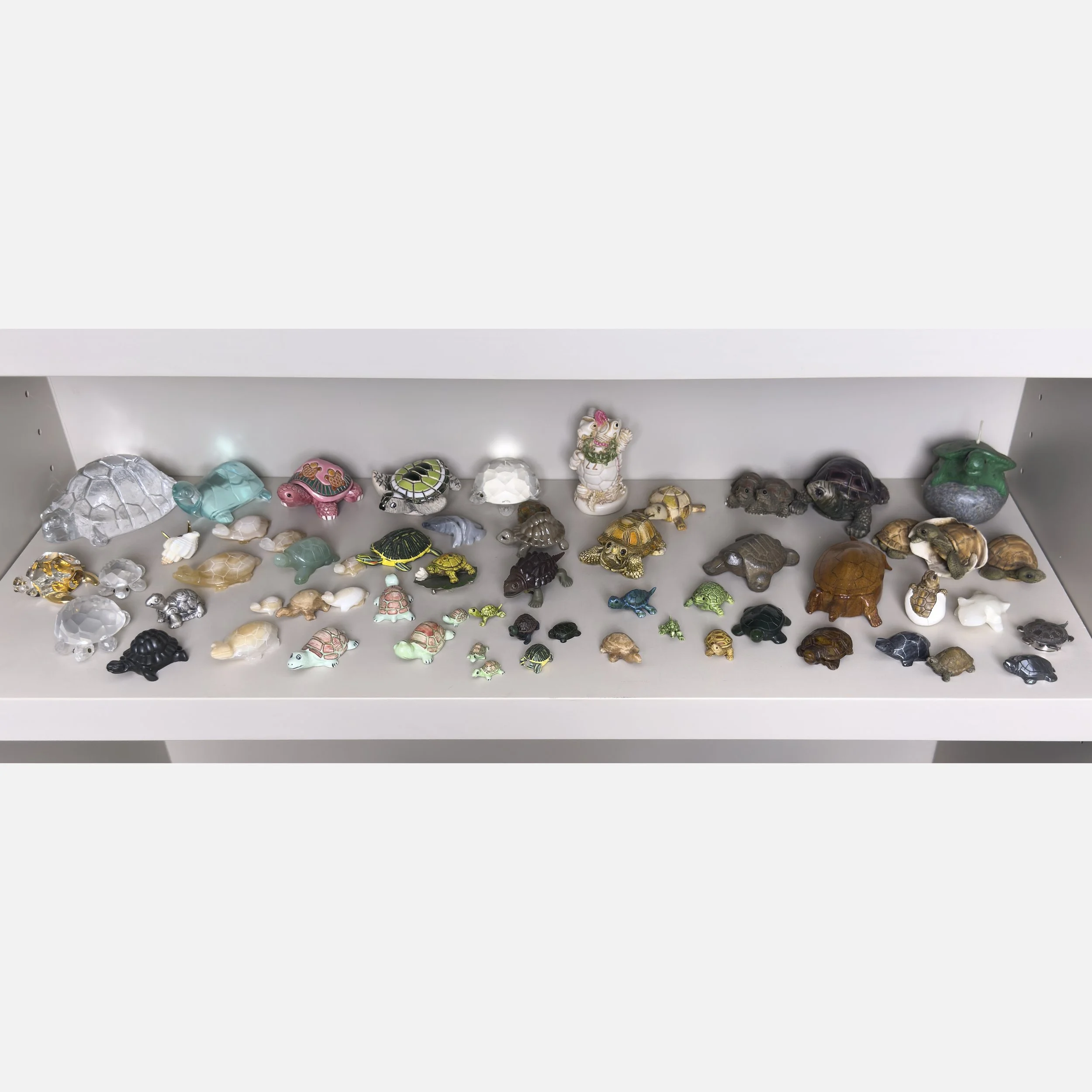 Group of Collectible Turtle Figurines