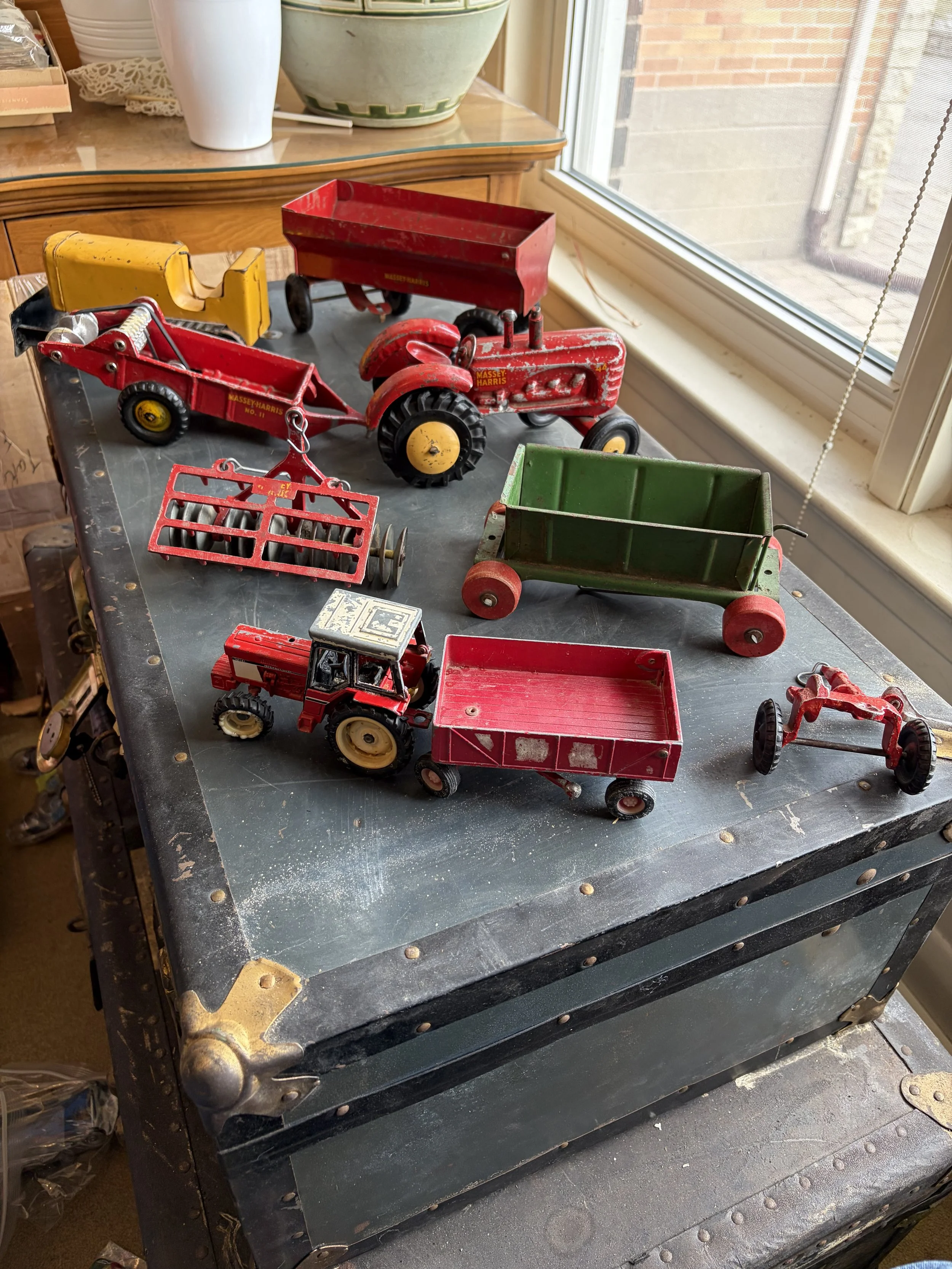 Vintage Toy Farm Equipment Collection