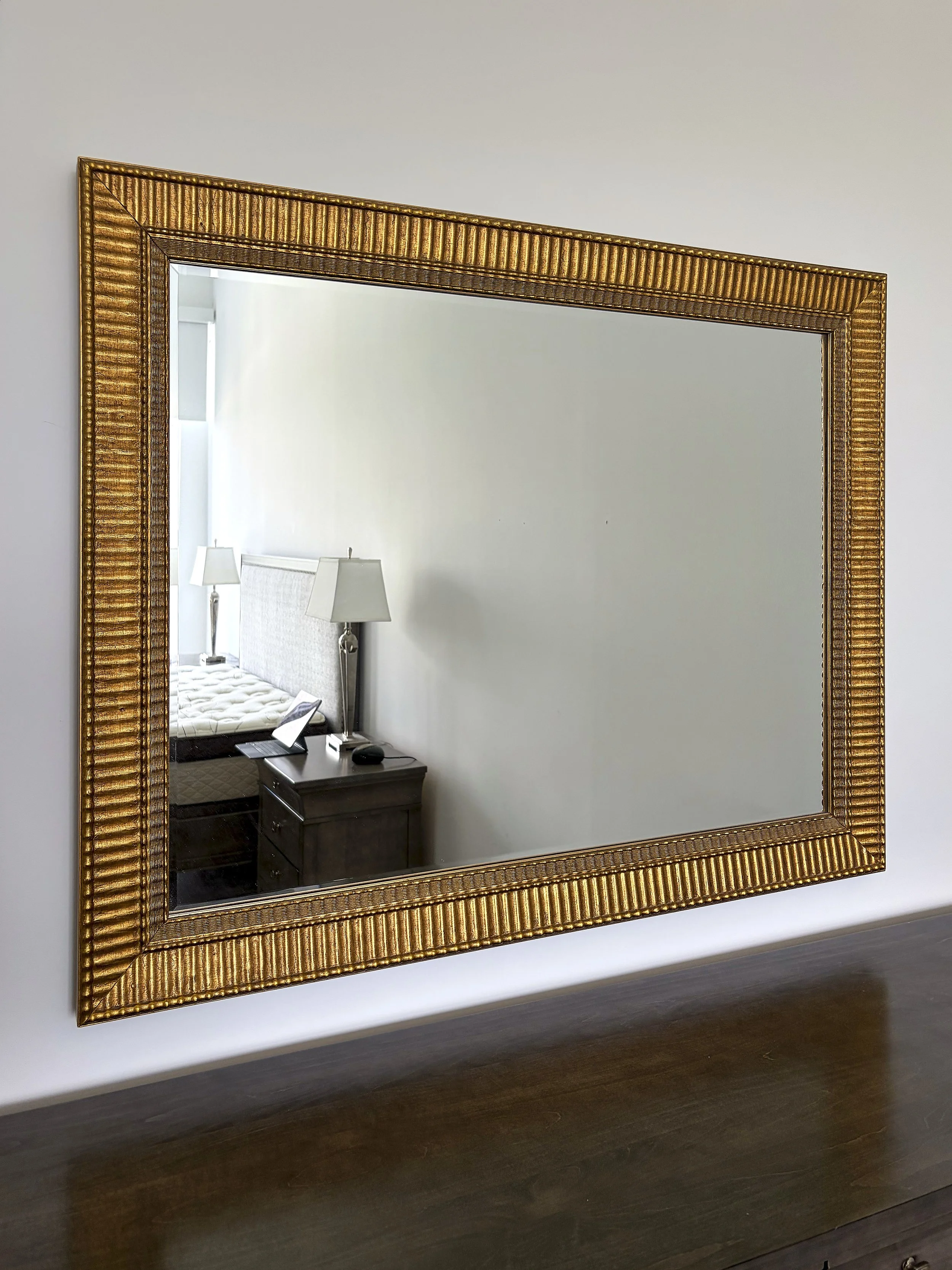 Gold Framed Mirror
