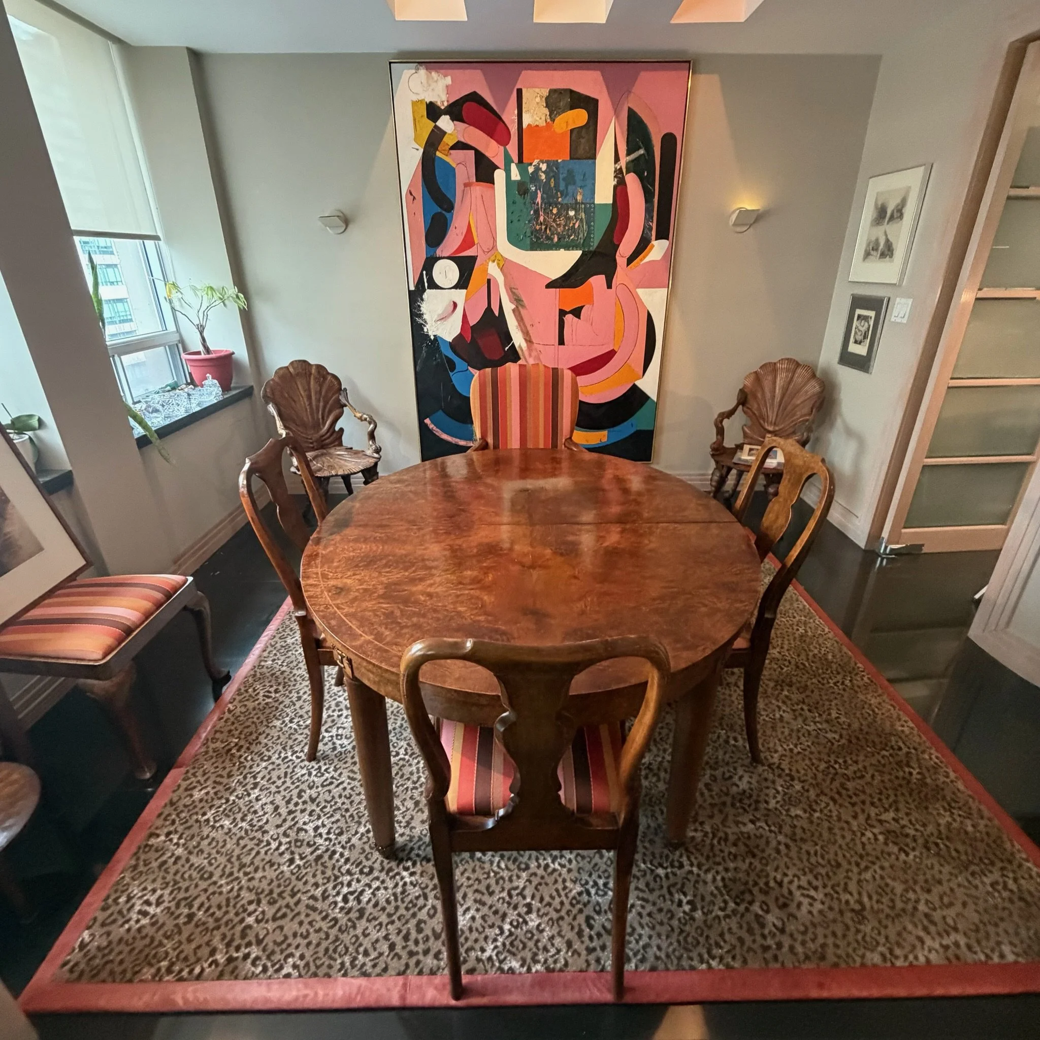 Antique Table & Chairs Set