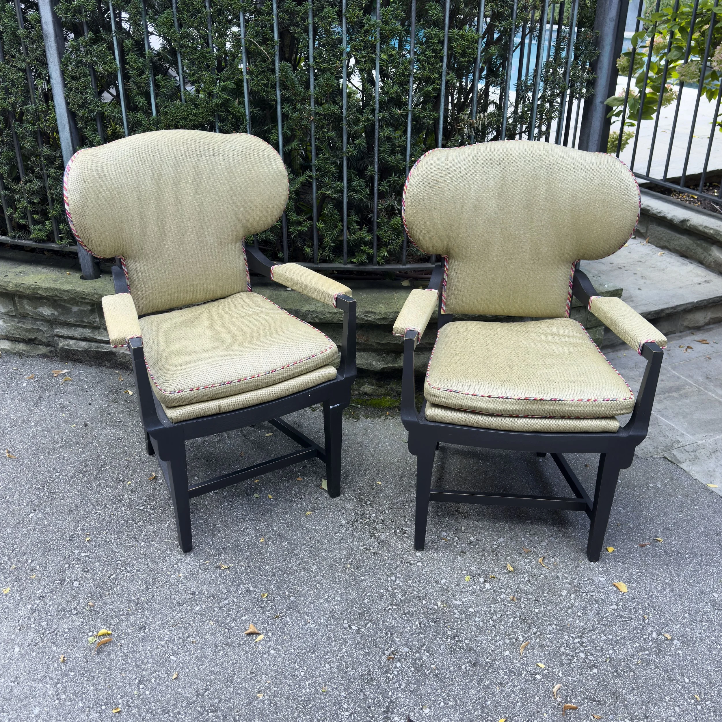 A Pair of Antique Arm Chairs