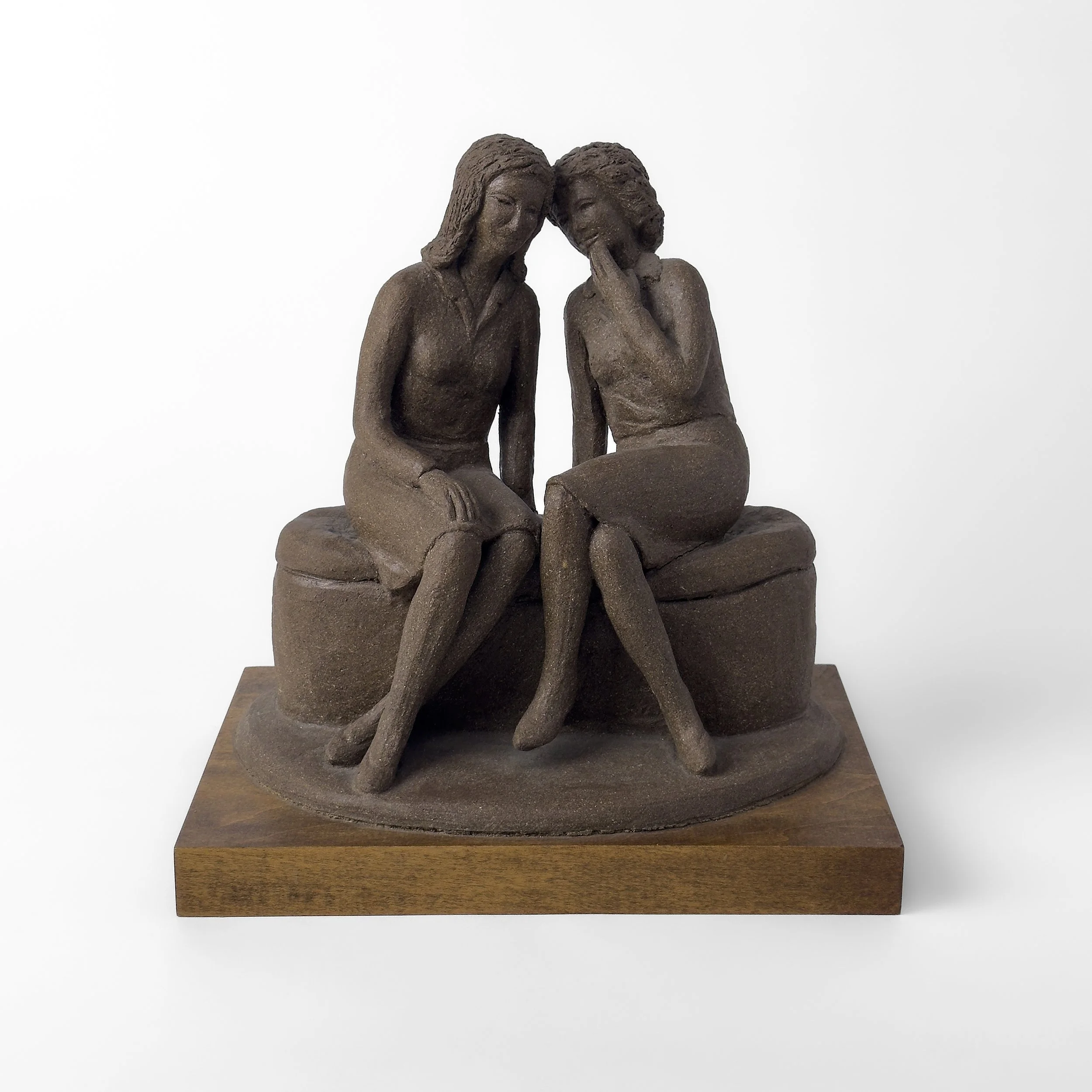 Abstract Clay Sculpture