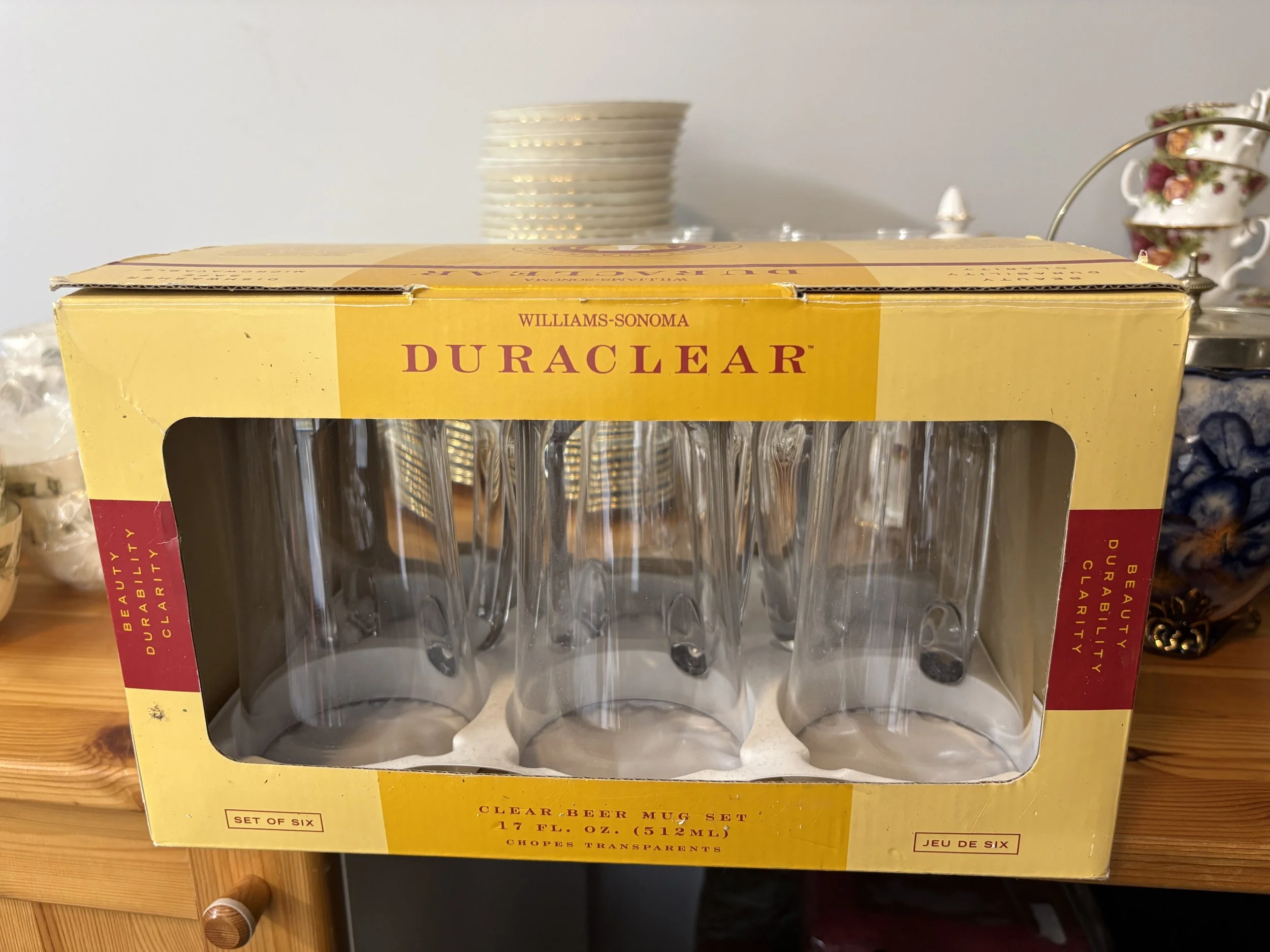 Duraclear Glass Cup Set