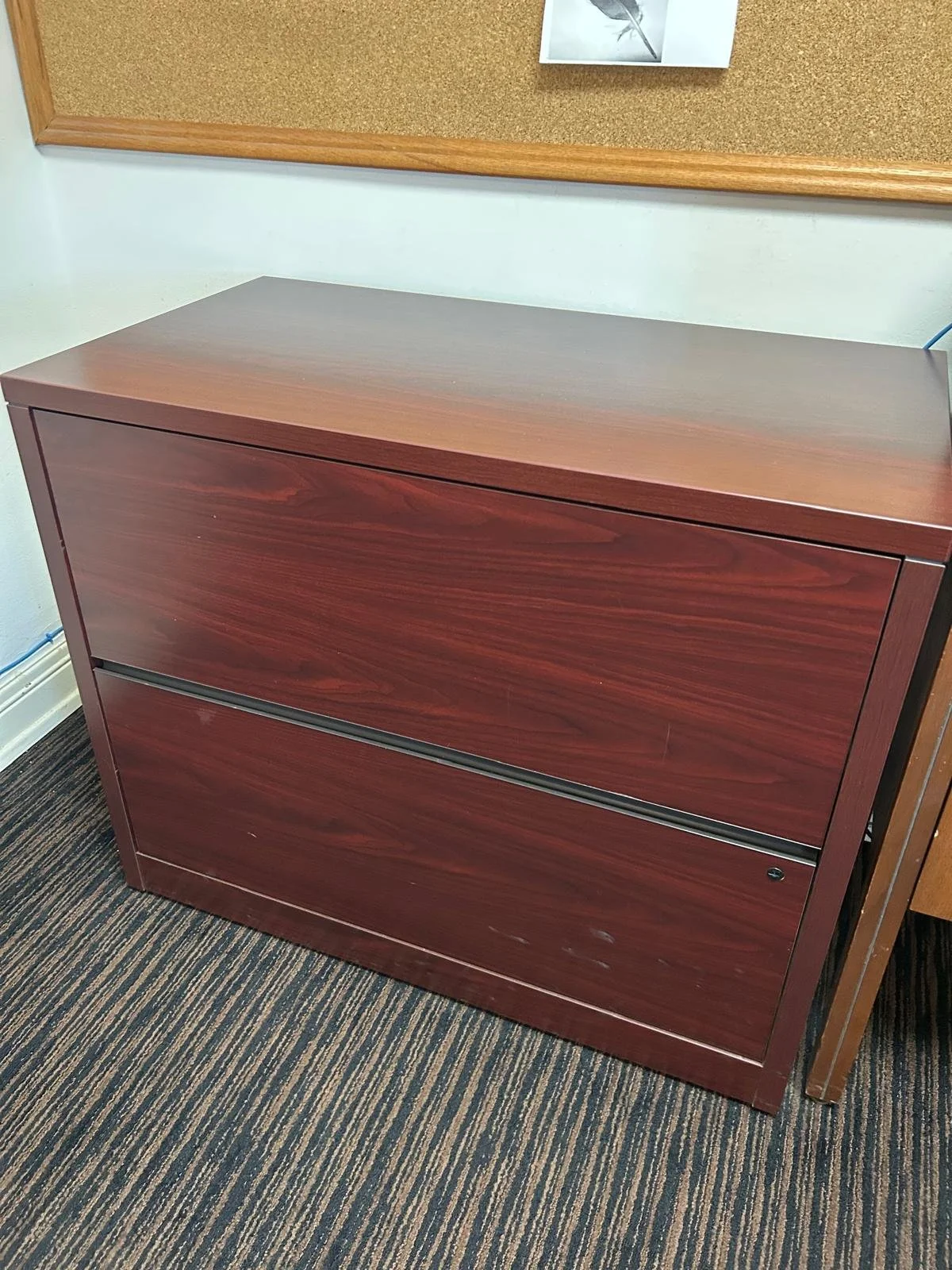 Filing Cabinet Measures: 3ft L x 20” W x 30” H