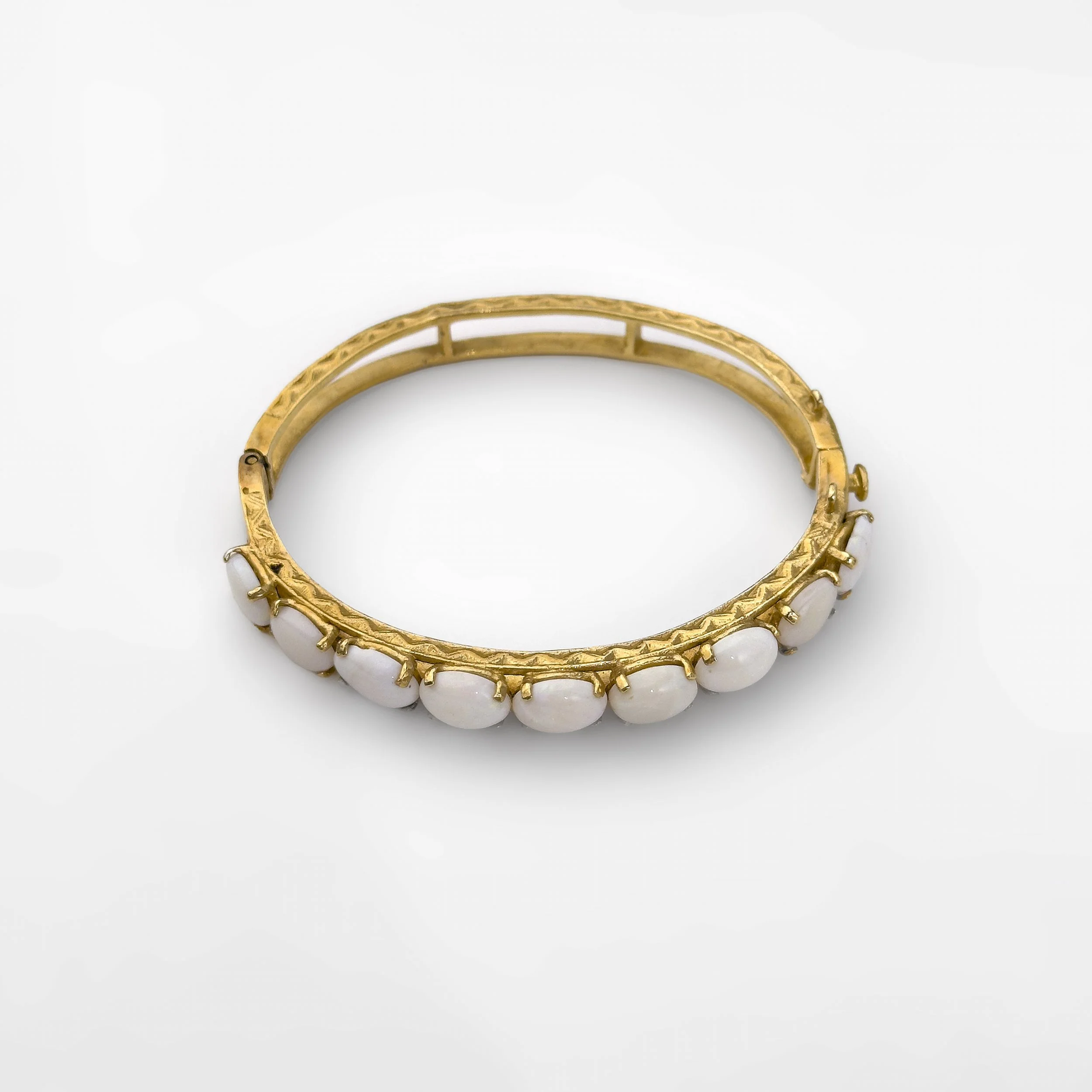 14K Gold & Opal Bracelet