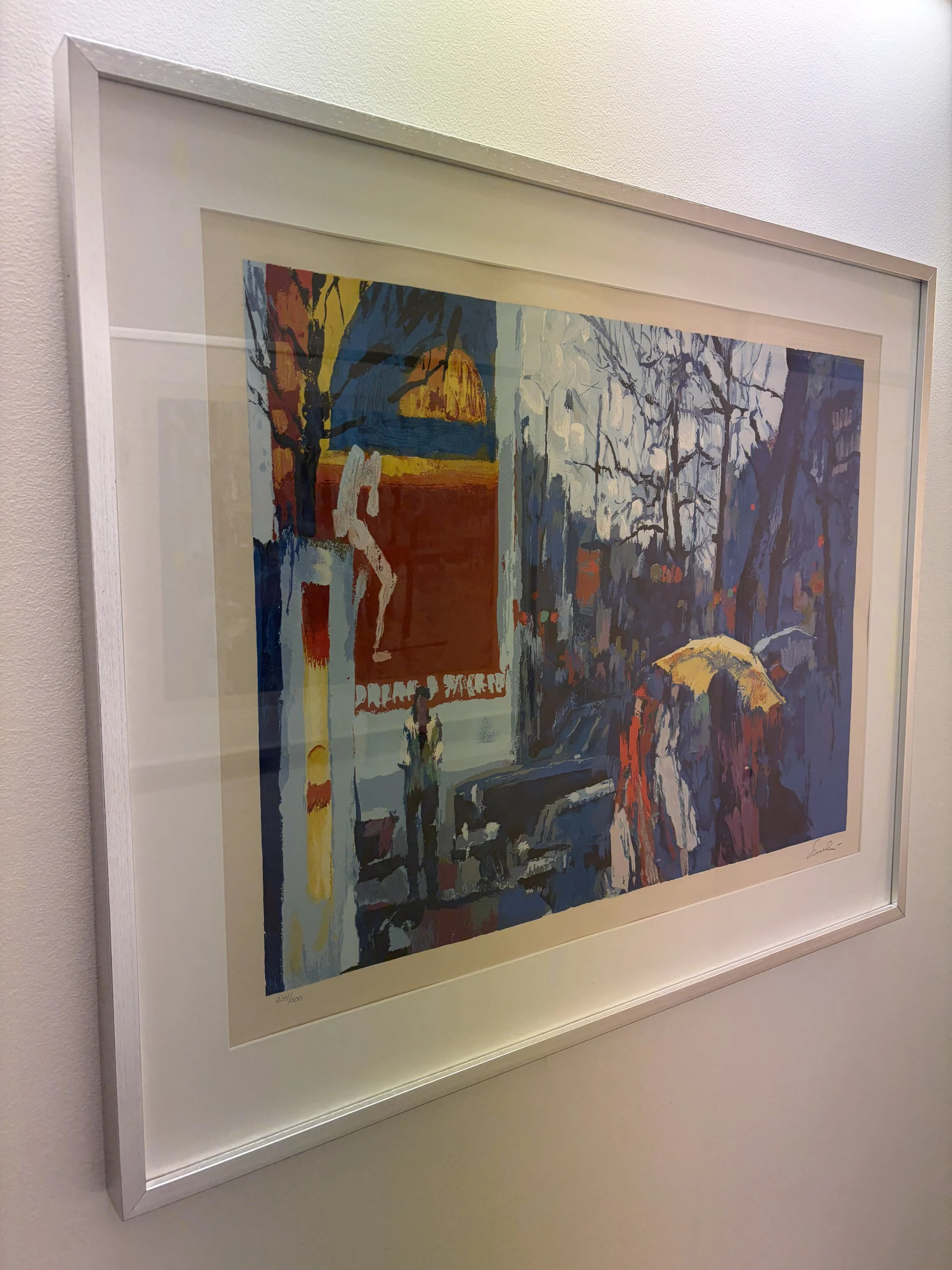 Signed Numbered Serigraph By Nicola Simbari