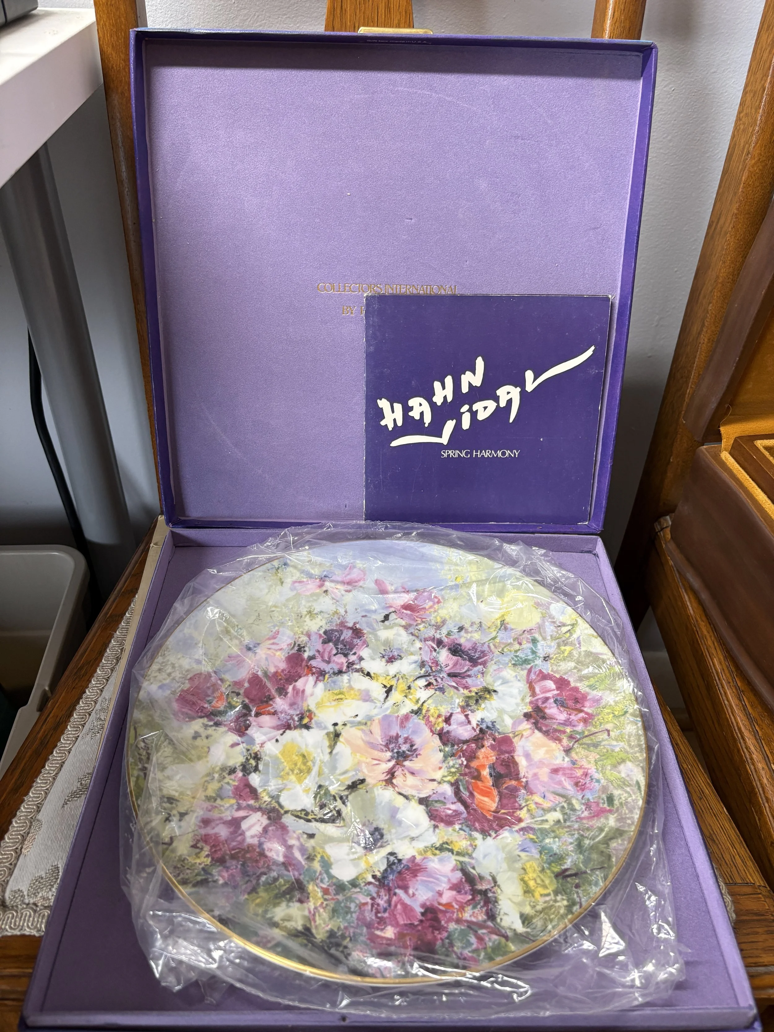 Spring Harmony Collector's Plate by Hahn Vidal