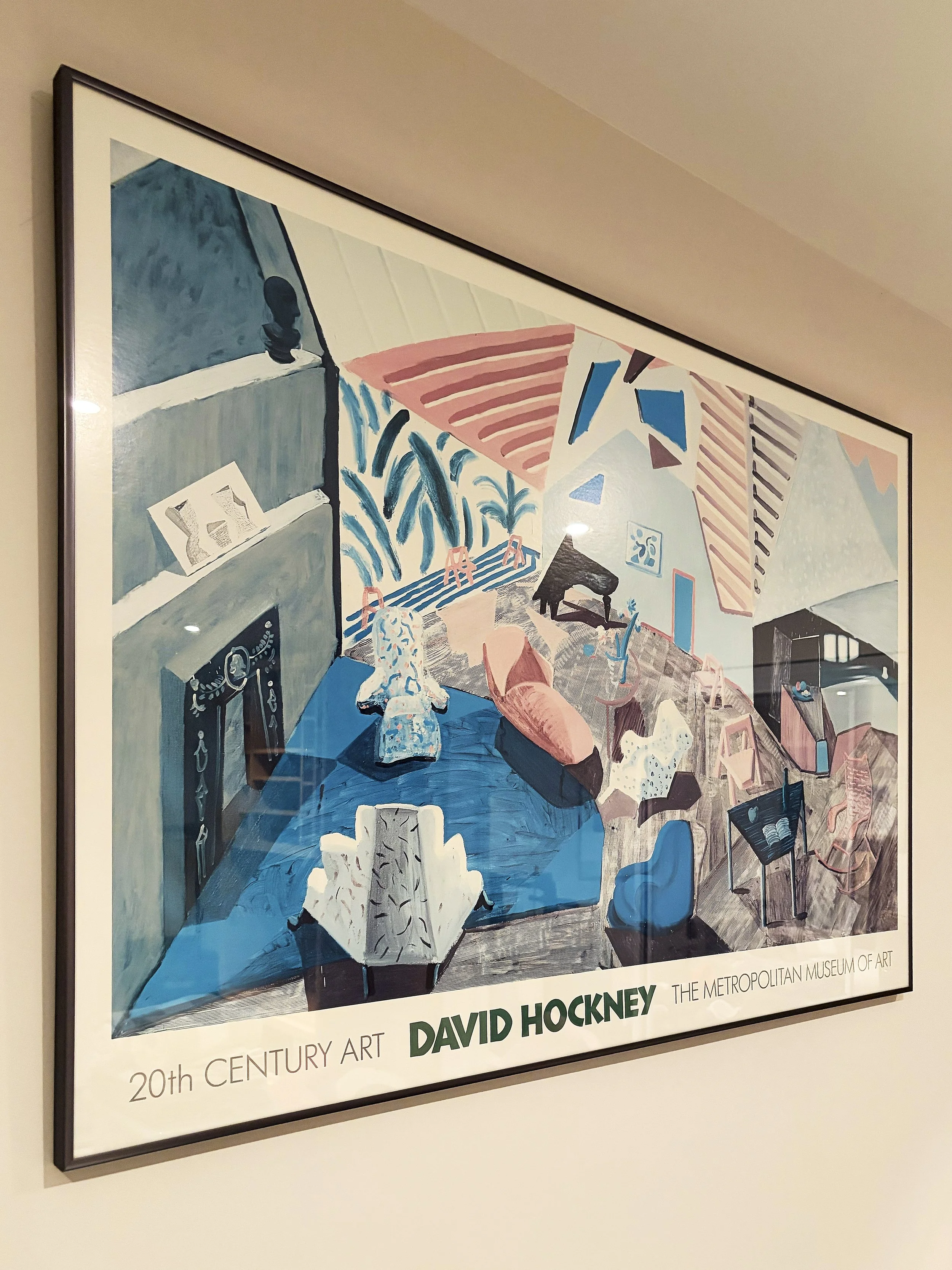 David Hockney Art Poster