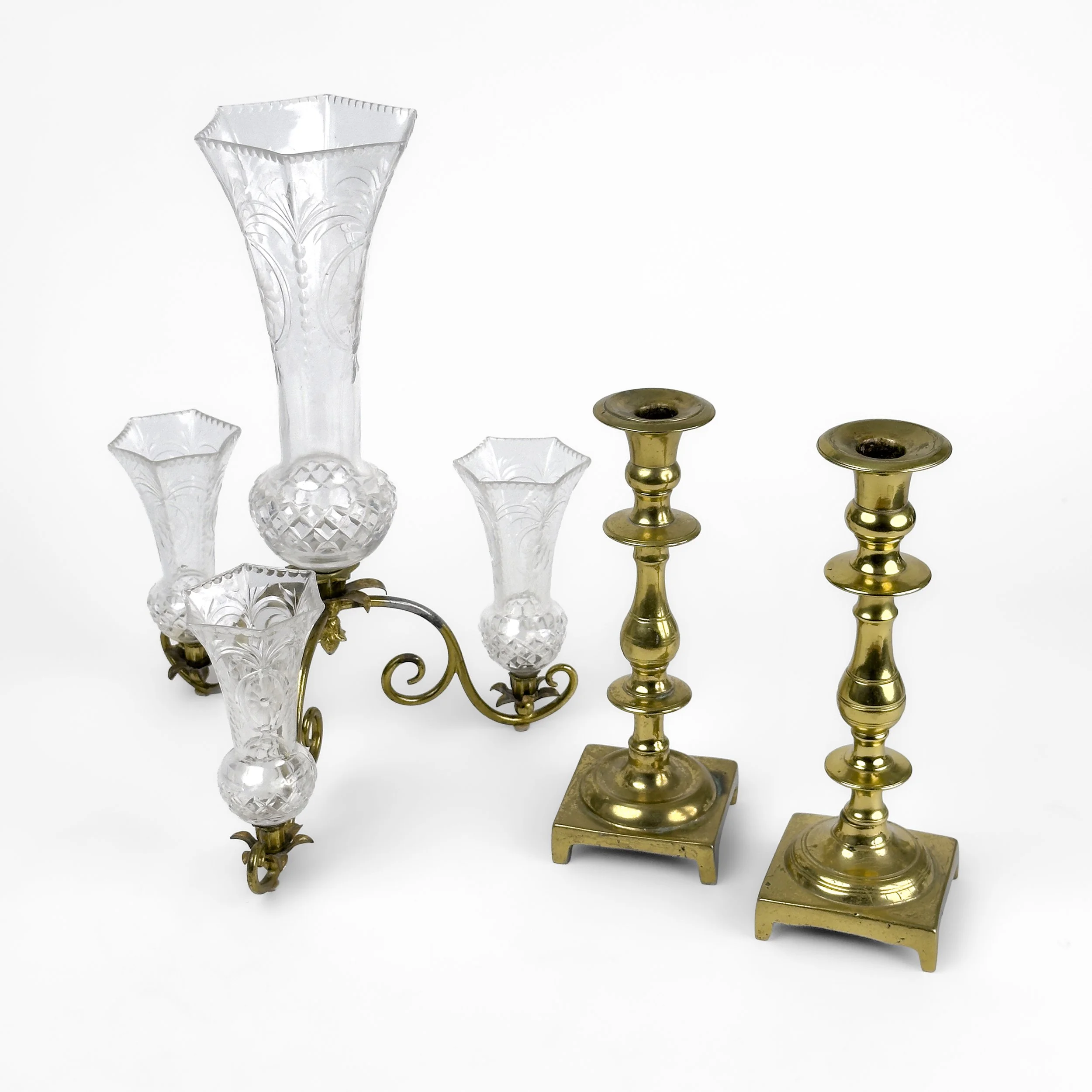 Brass Epergne