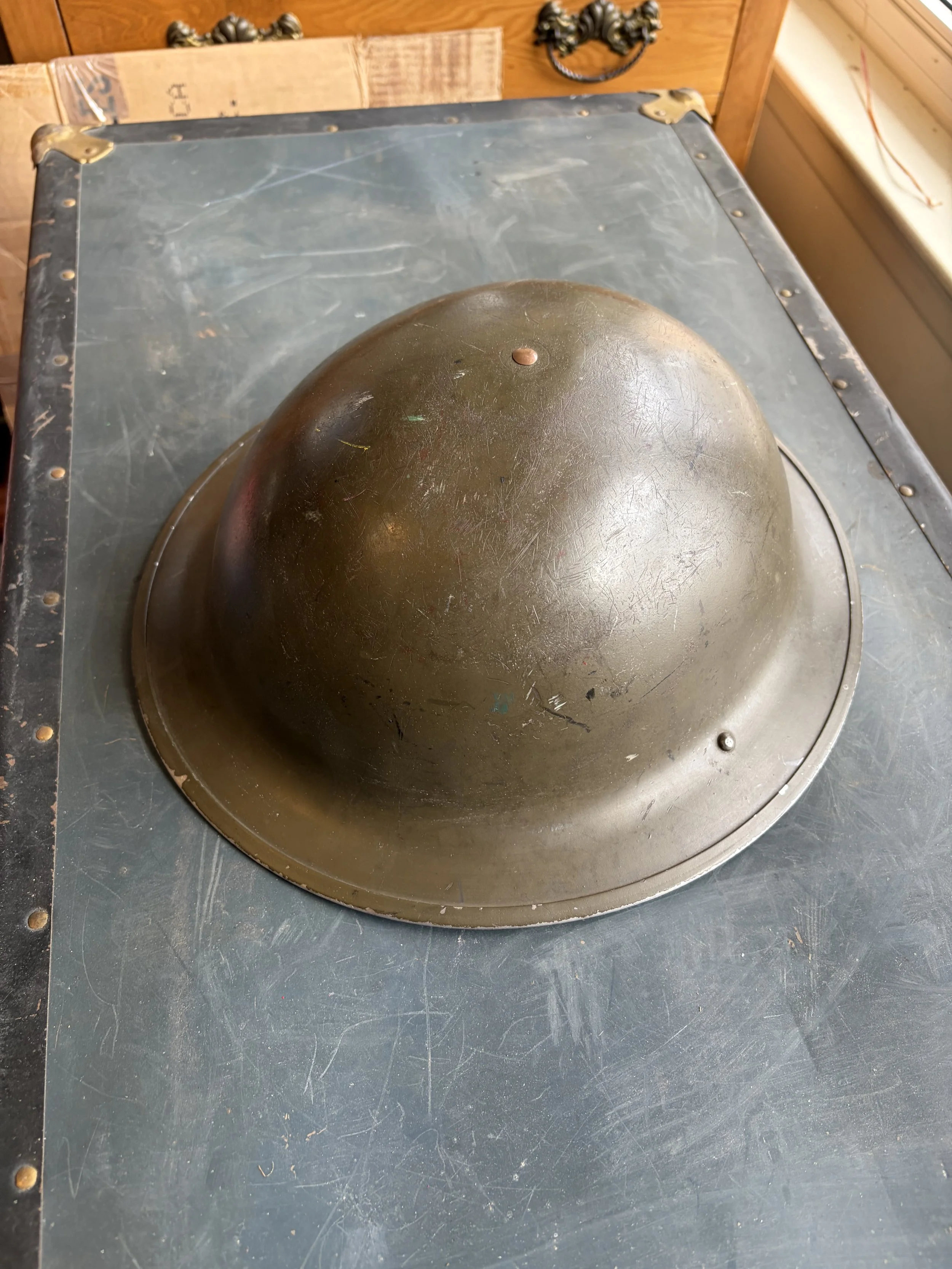 Authentic WW2 Military Helmet