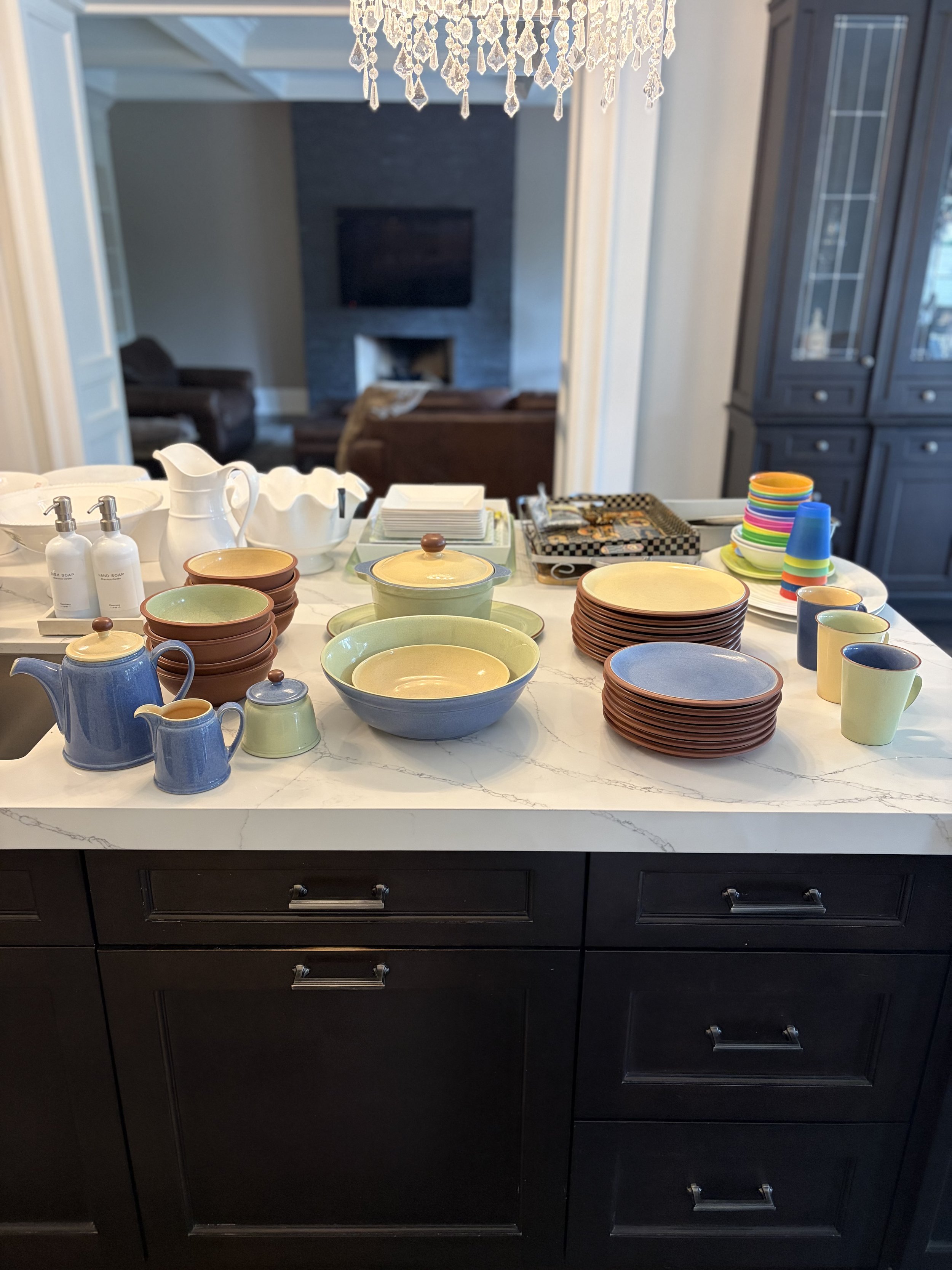 Set of Denby Dishware