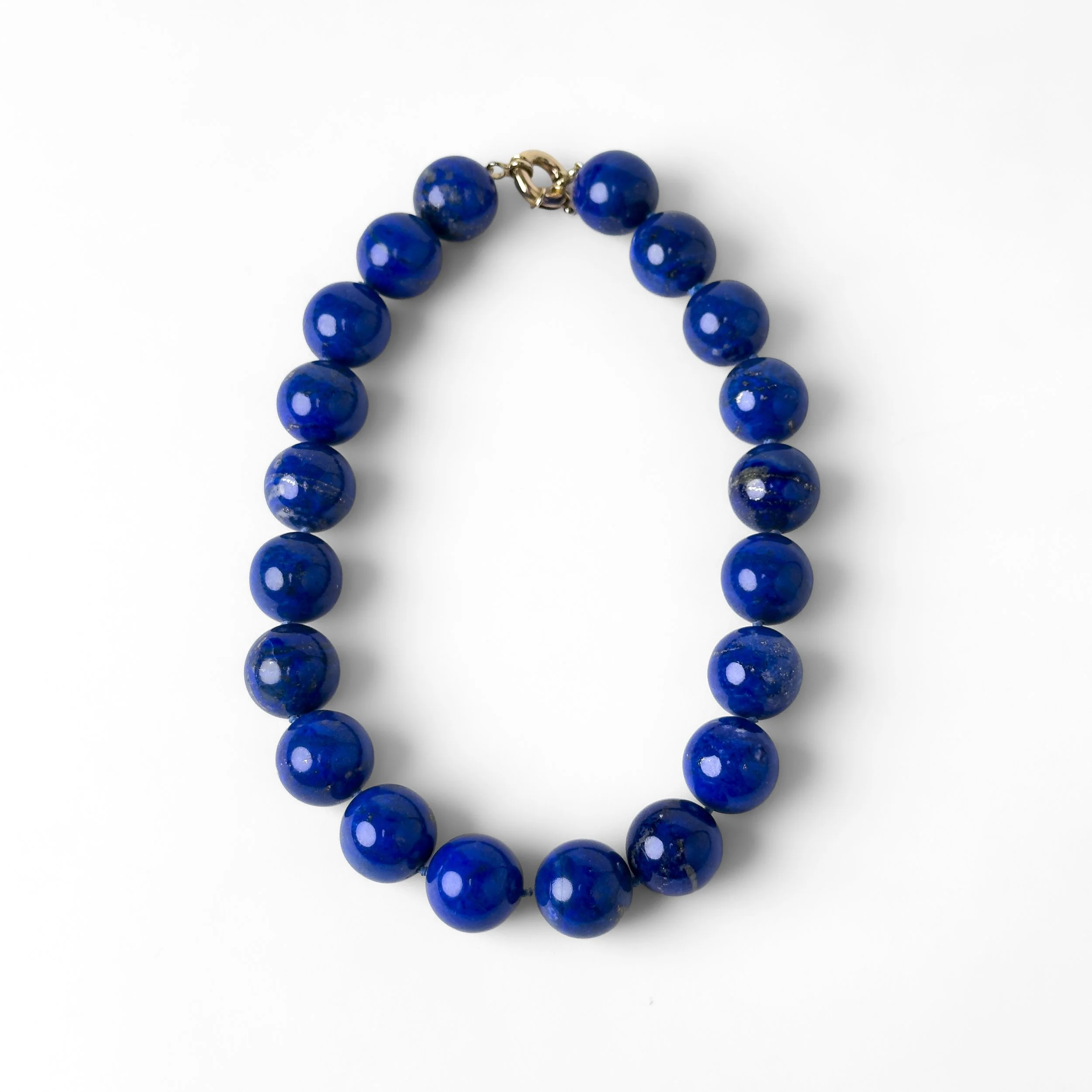 Lapis Beaded Necklace