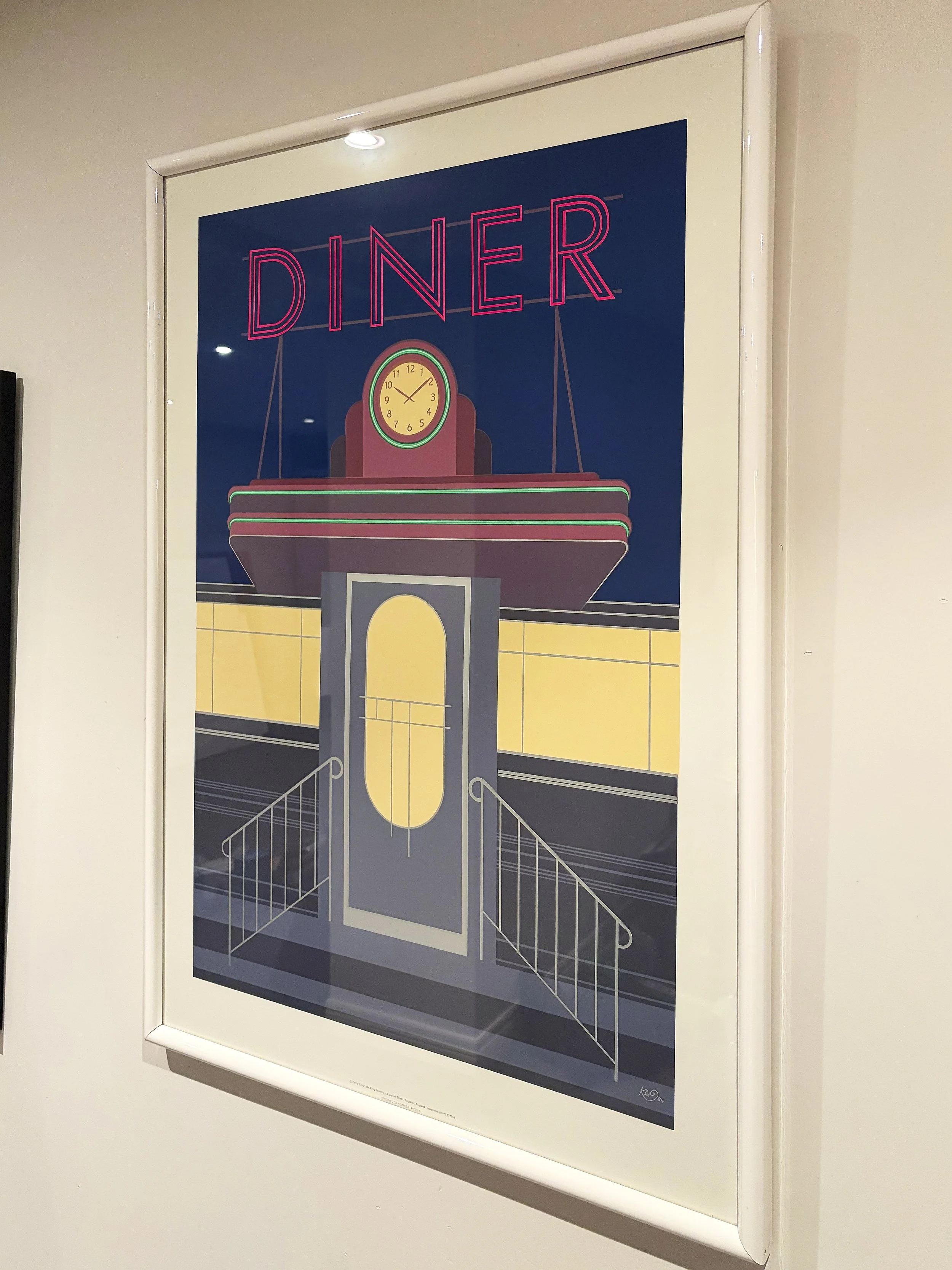 Diner Art Poster