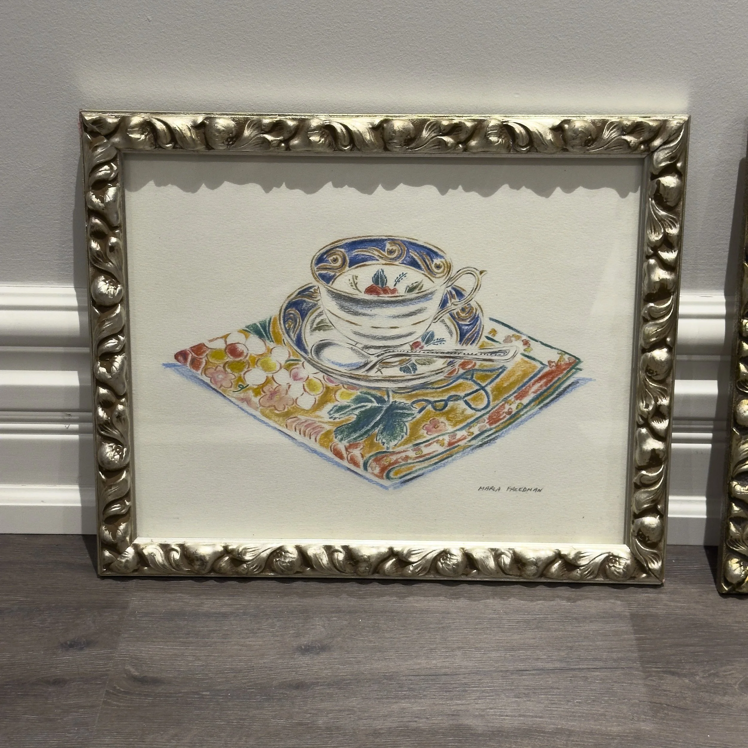 Tea Cup Decorative Artwork