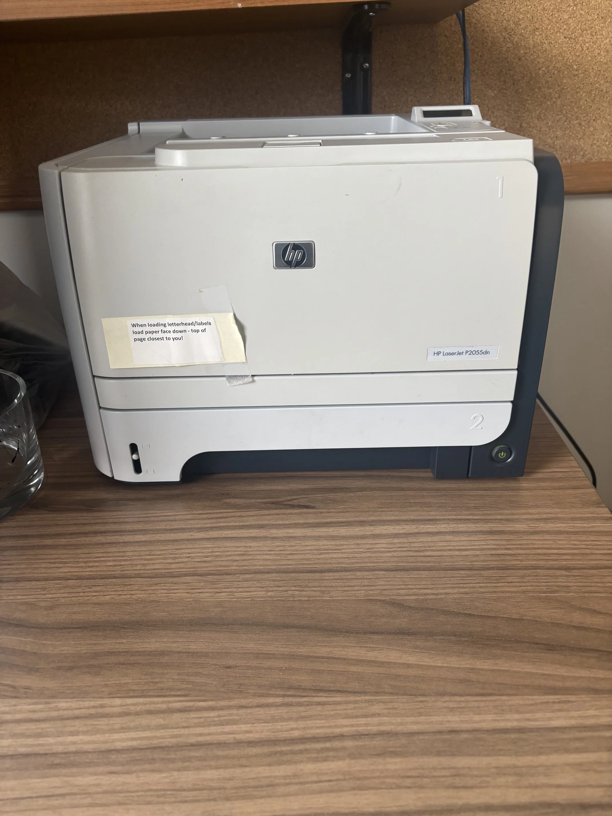 1 x HP Laserjet P2055dn