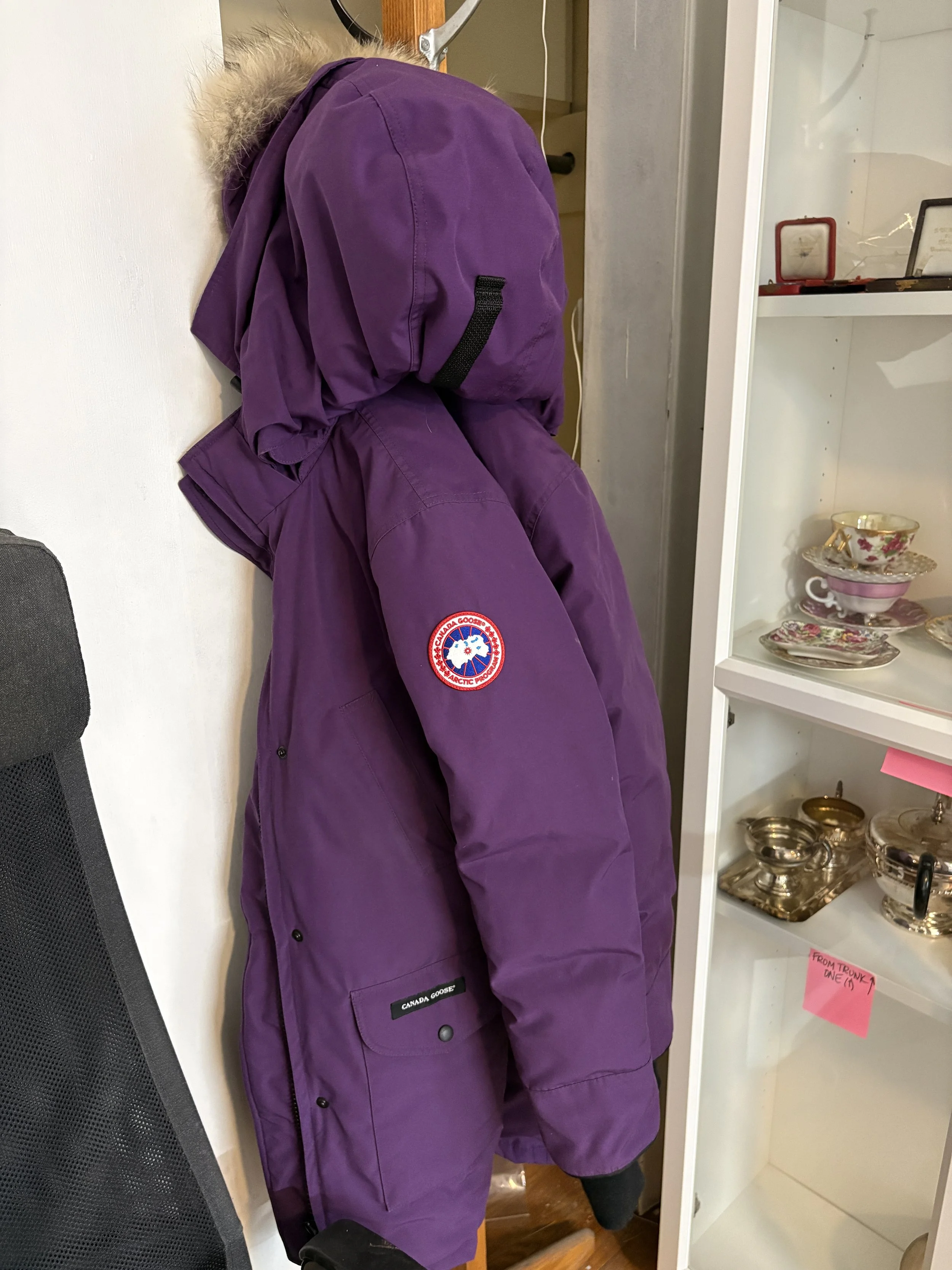Canada Goose Purple Parka