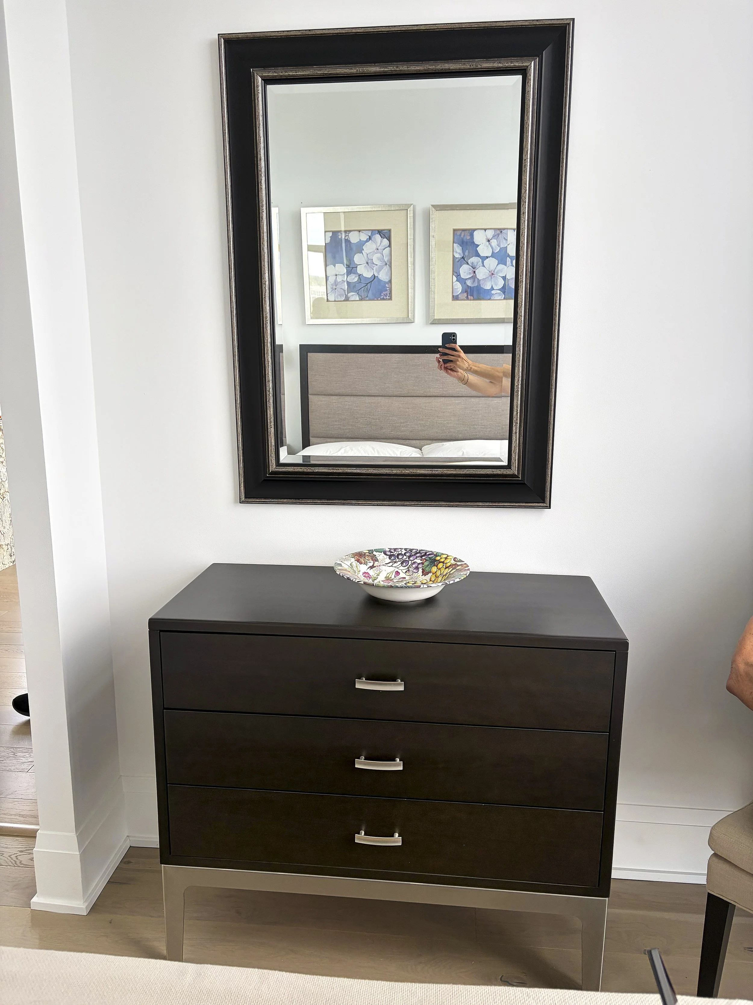 Chest of Drawers & Mirror