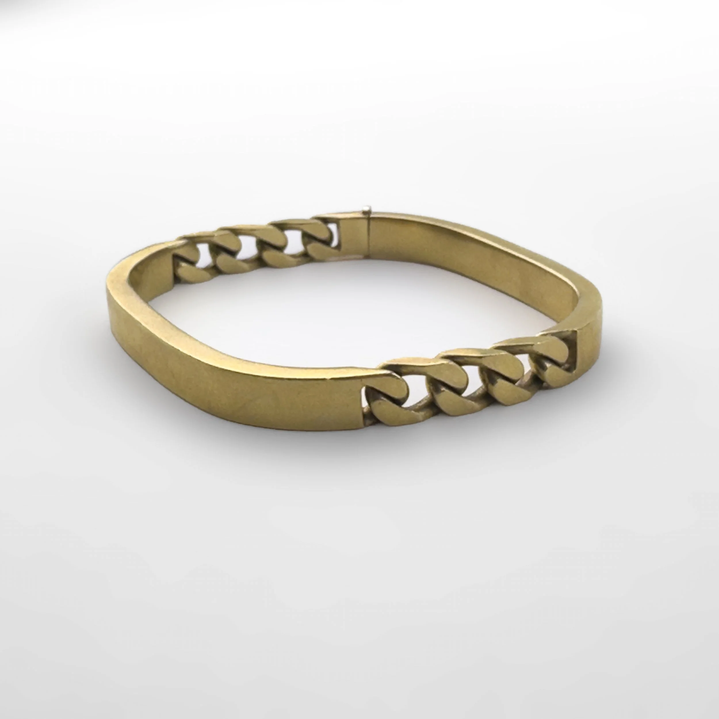 14K Gold Chain Link Bracelet