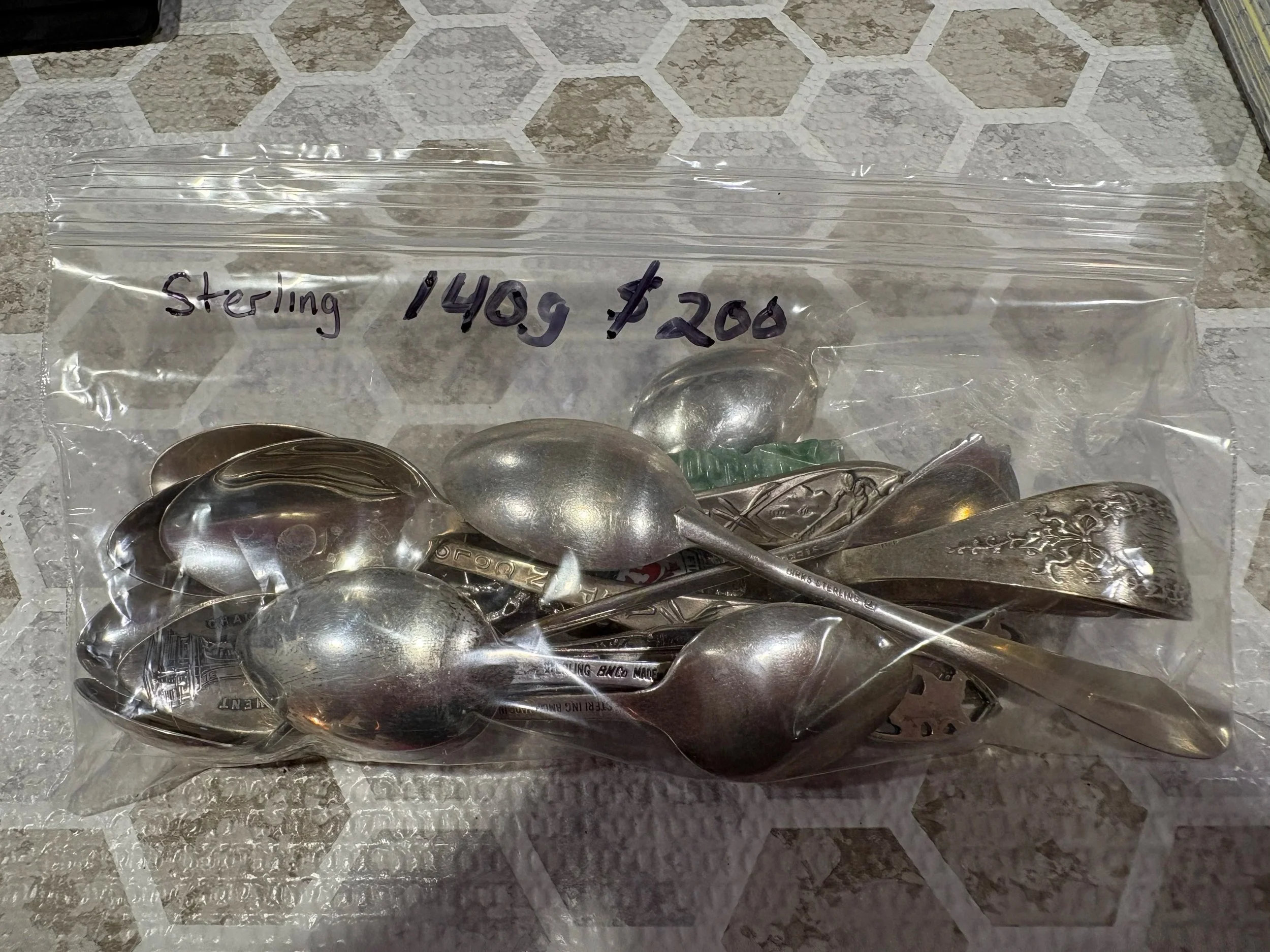 Lot of Sterling Silver Collectors Spoons